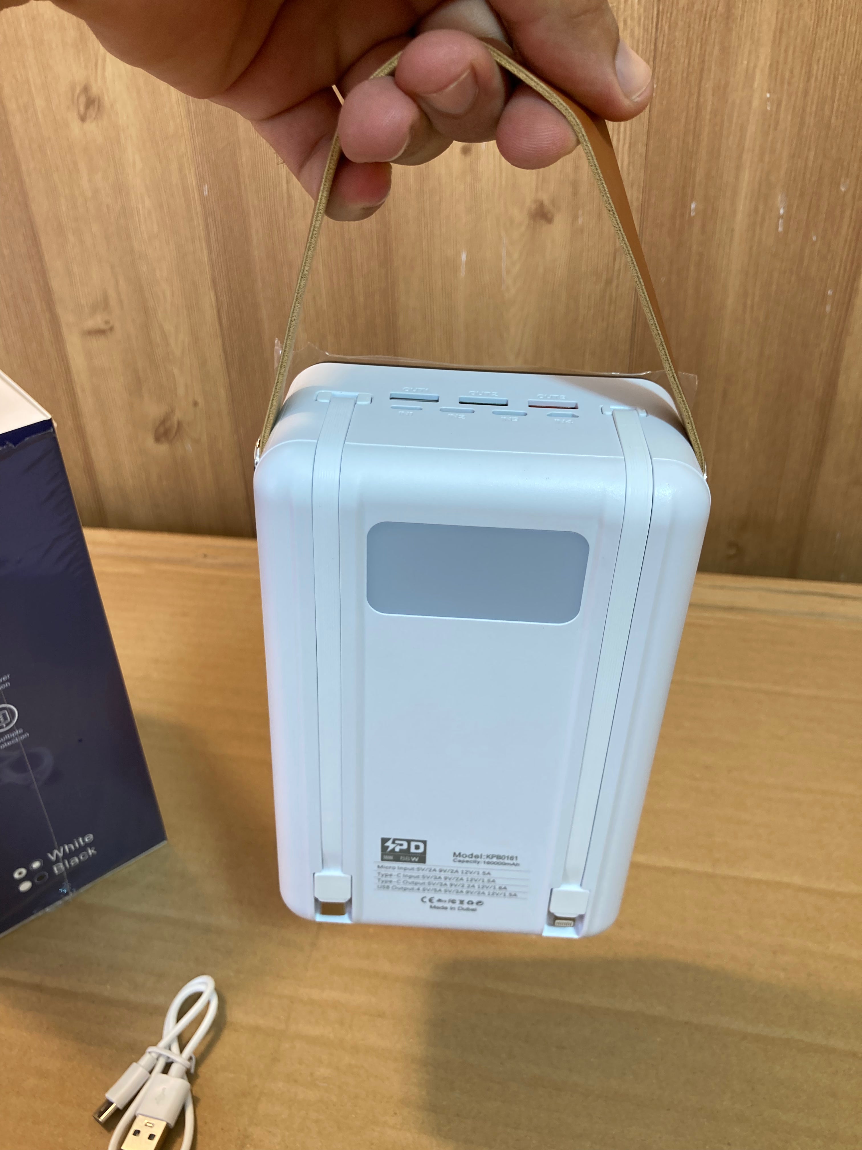 Kamal 88W Fast Charging Lamp Power Bank 160,000 mAh - KPB0161