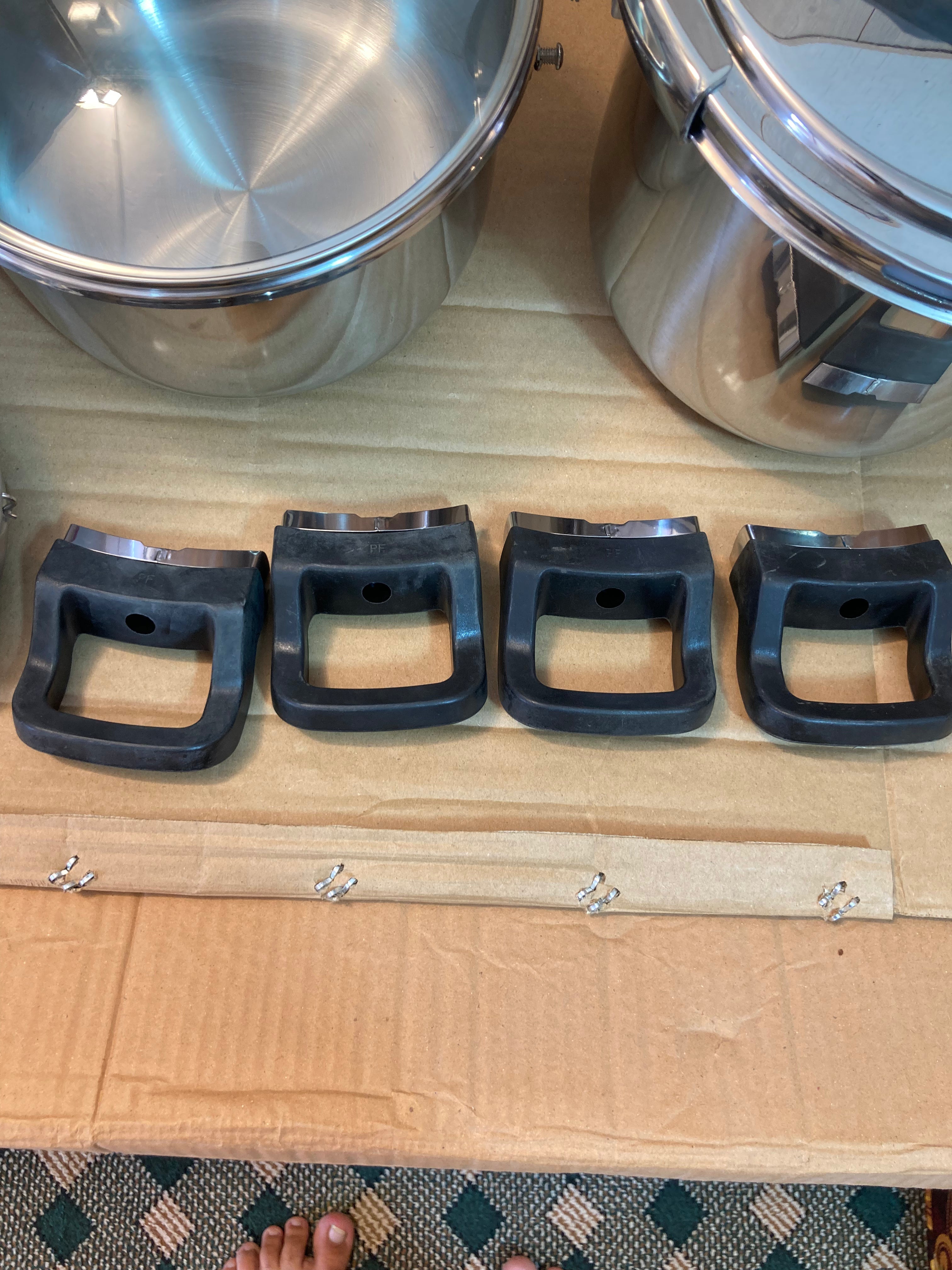 Italy Lot Imported Dessini 3-in-1 Pressure Cooker 5L+7L