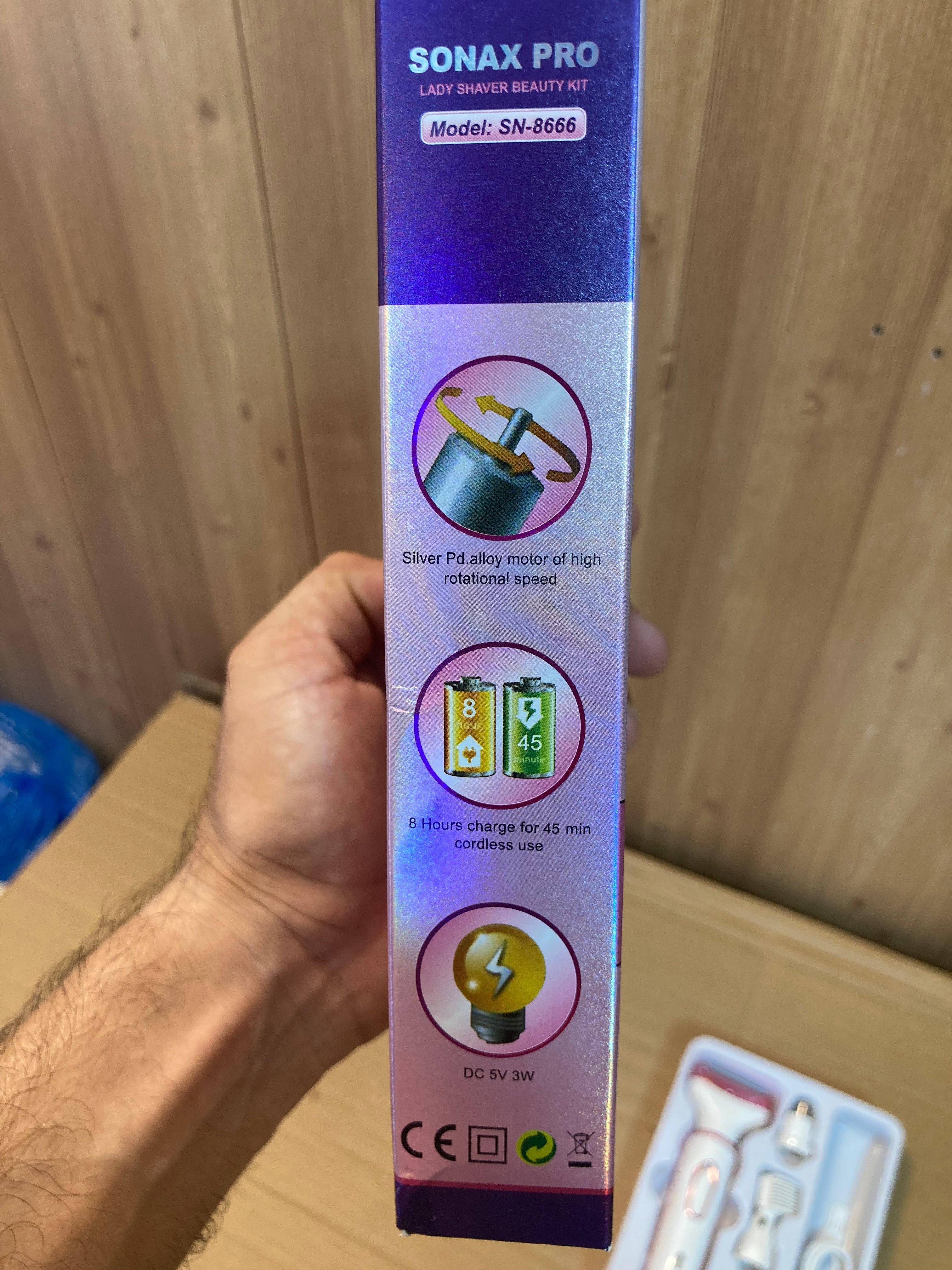 Sonax Pro 4 in 1 Ladies Shaver Beauty Kit SN-8666