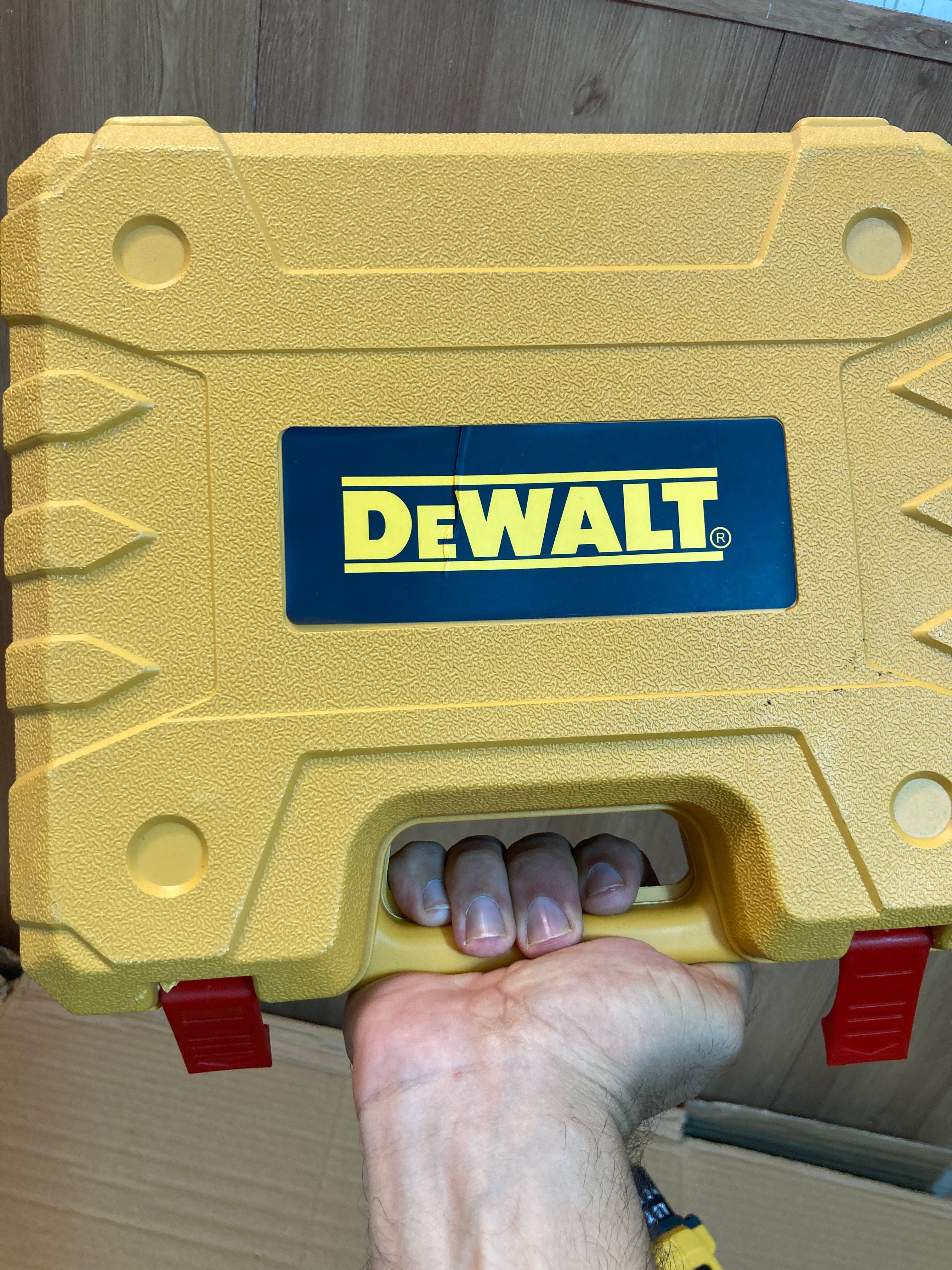 DeWALT Brushless Drill Machine Set with Double Rechargeable 48V Batteries