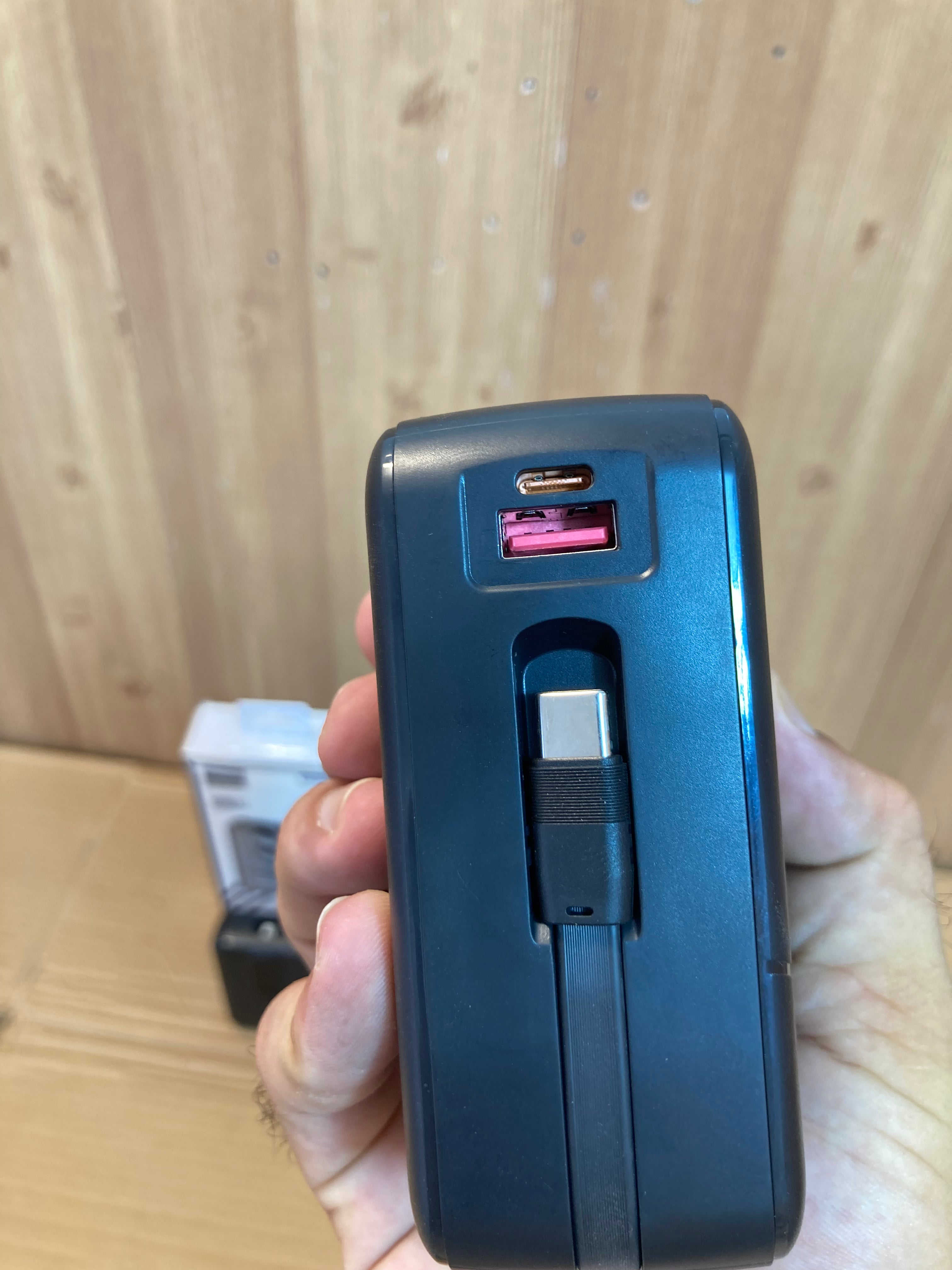 Kamal 88W Compact Digital 2 Built-in Cables Super Fast Charging Power Bank