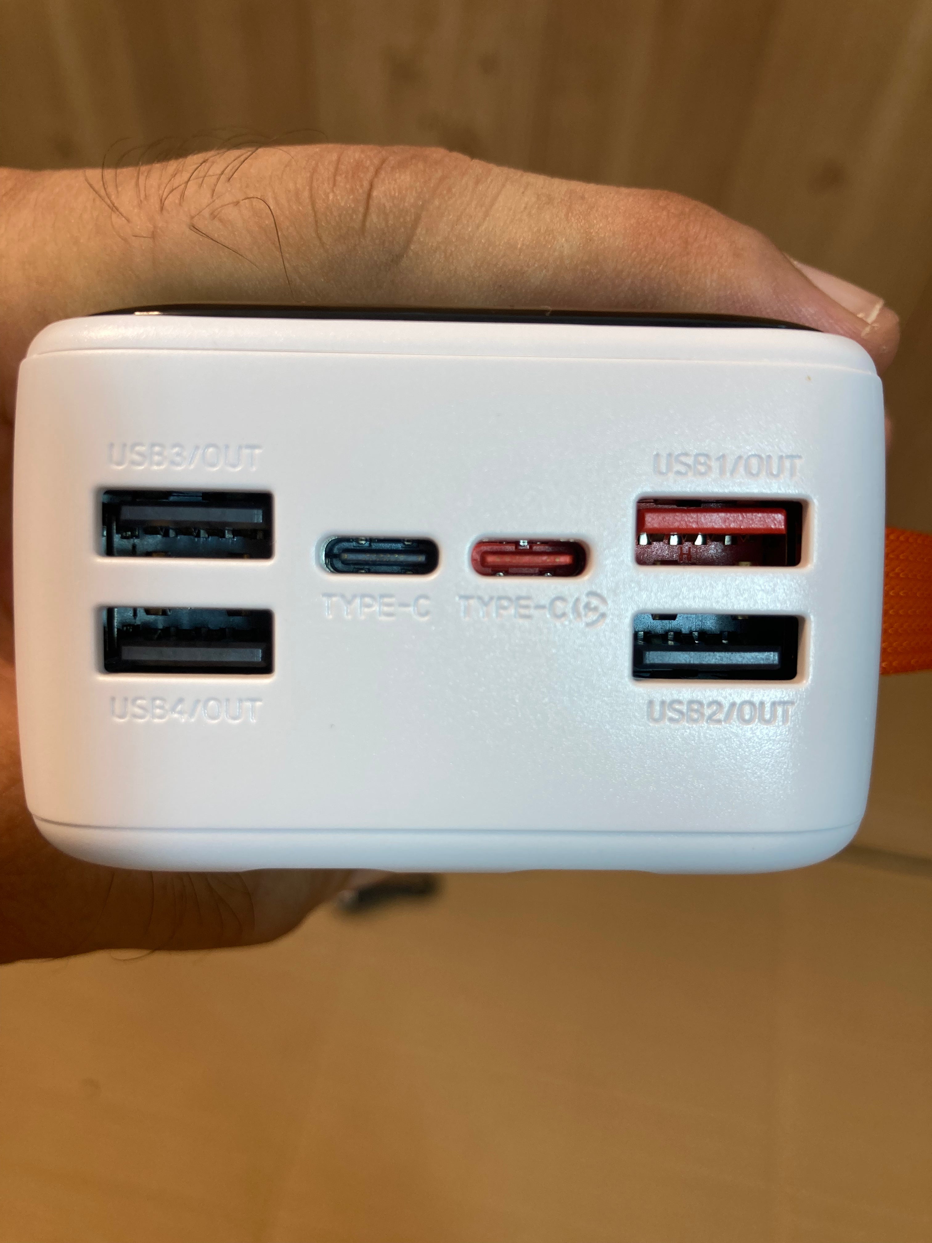 Kamal 65W Super Fast 2Built-in Cables Charging Power Bank 30,000mAh KPB-034