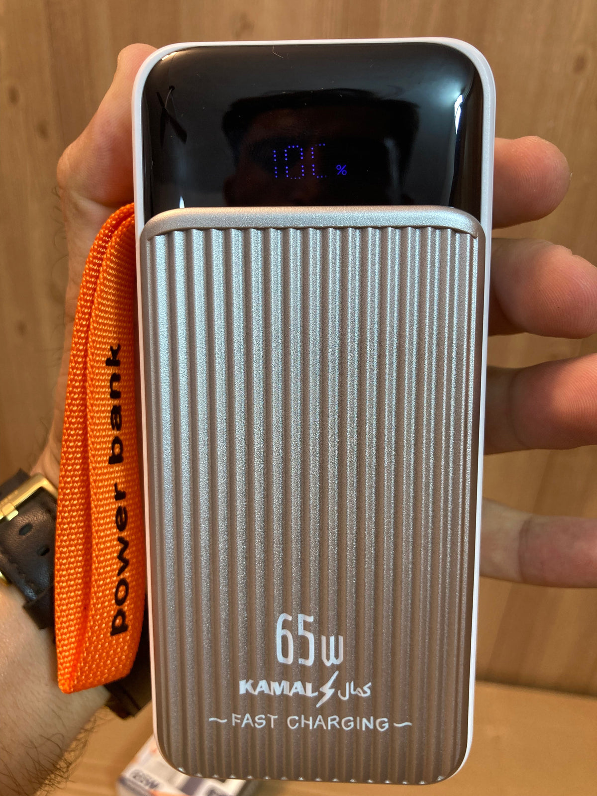 Kamal 65W Super Fast 2Built-in Cables Charging Power Bank 30,000mAh KPB-034