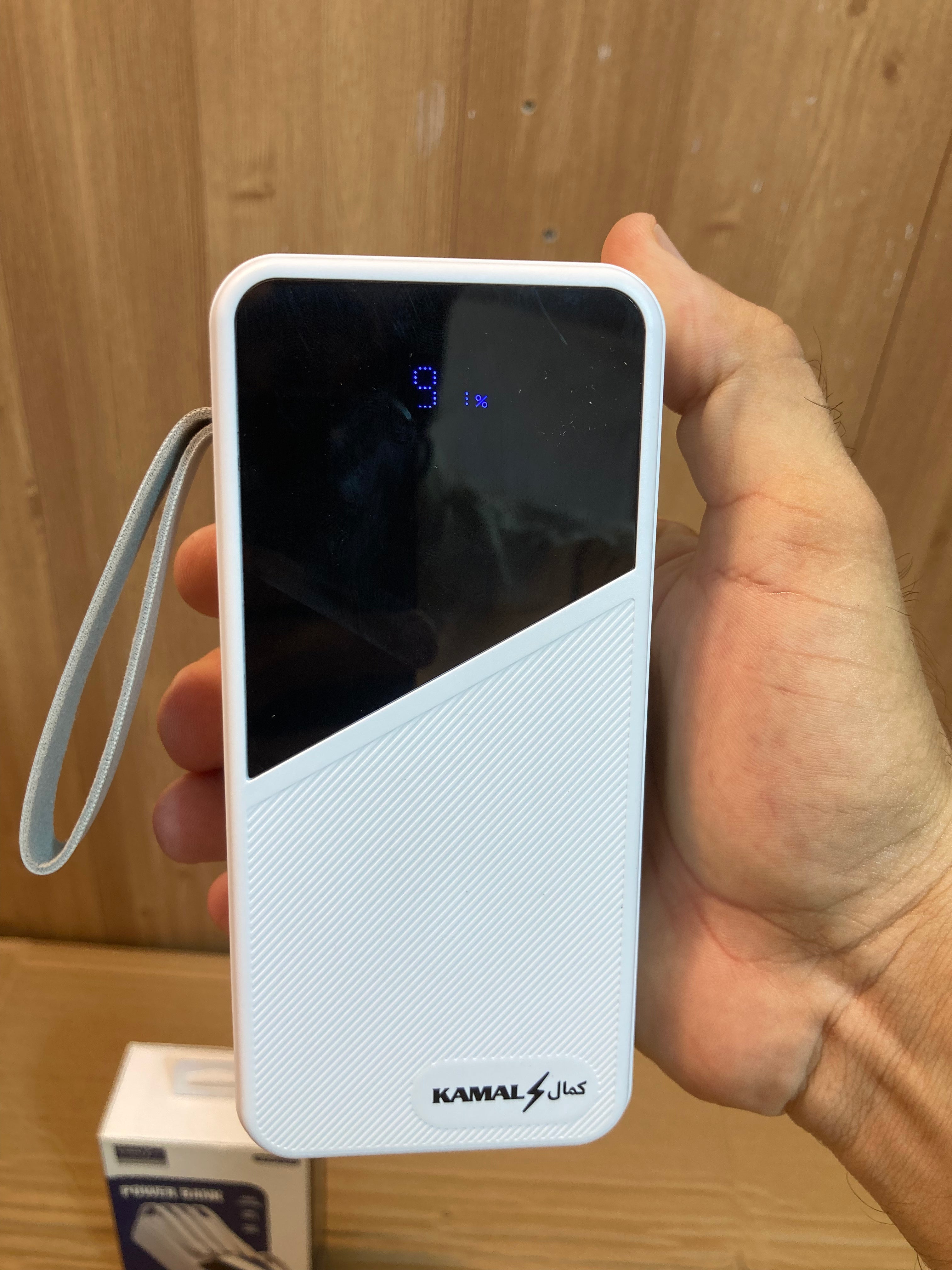 Kamal 45W Super Fast 4Built-in Cables Charging Power Bank 30,000mAh KPB-036