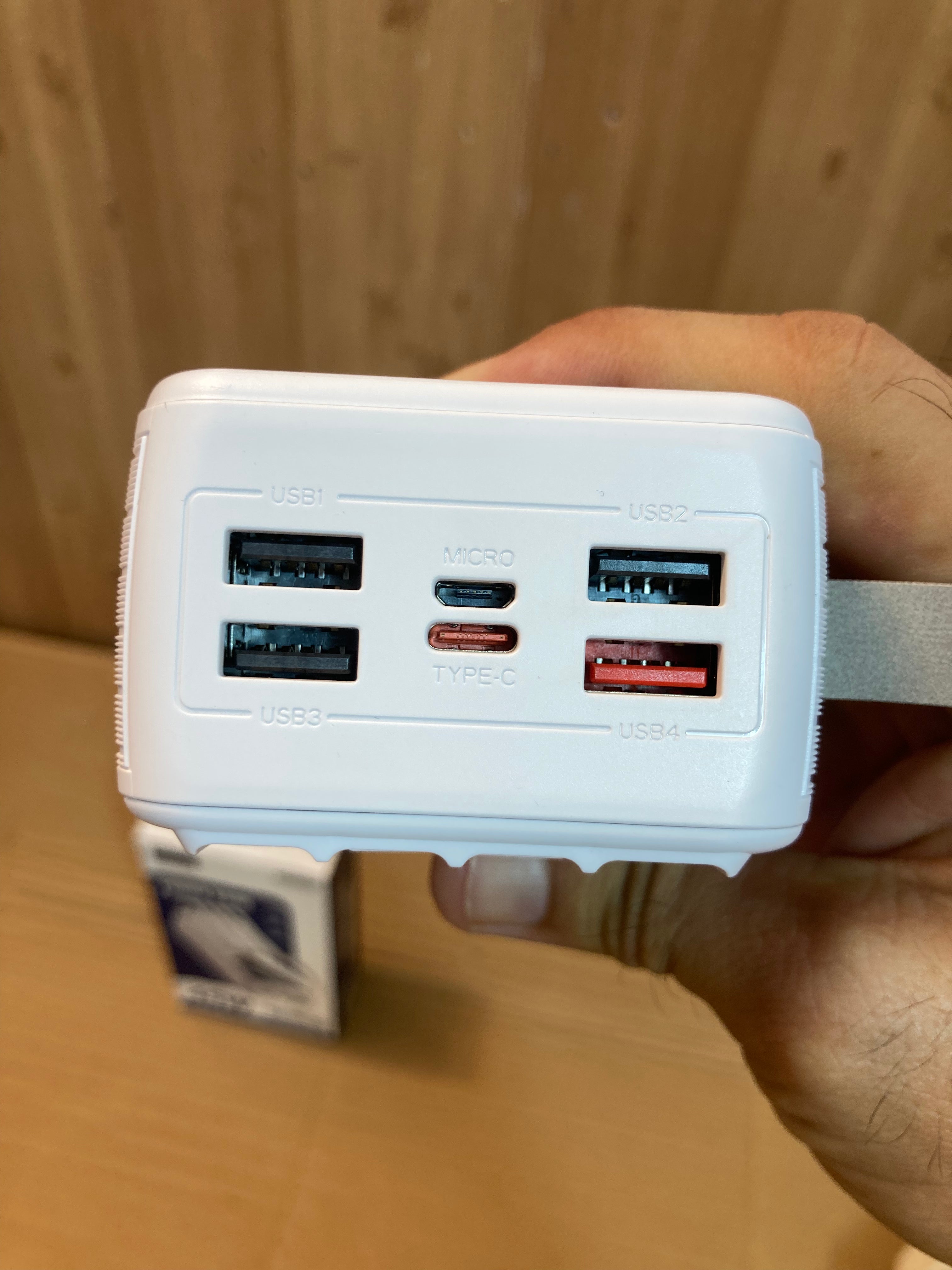 Kamal 45W Super Fast 4Built-in Cables Charging Power Bank 30,000mAh KPB-036