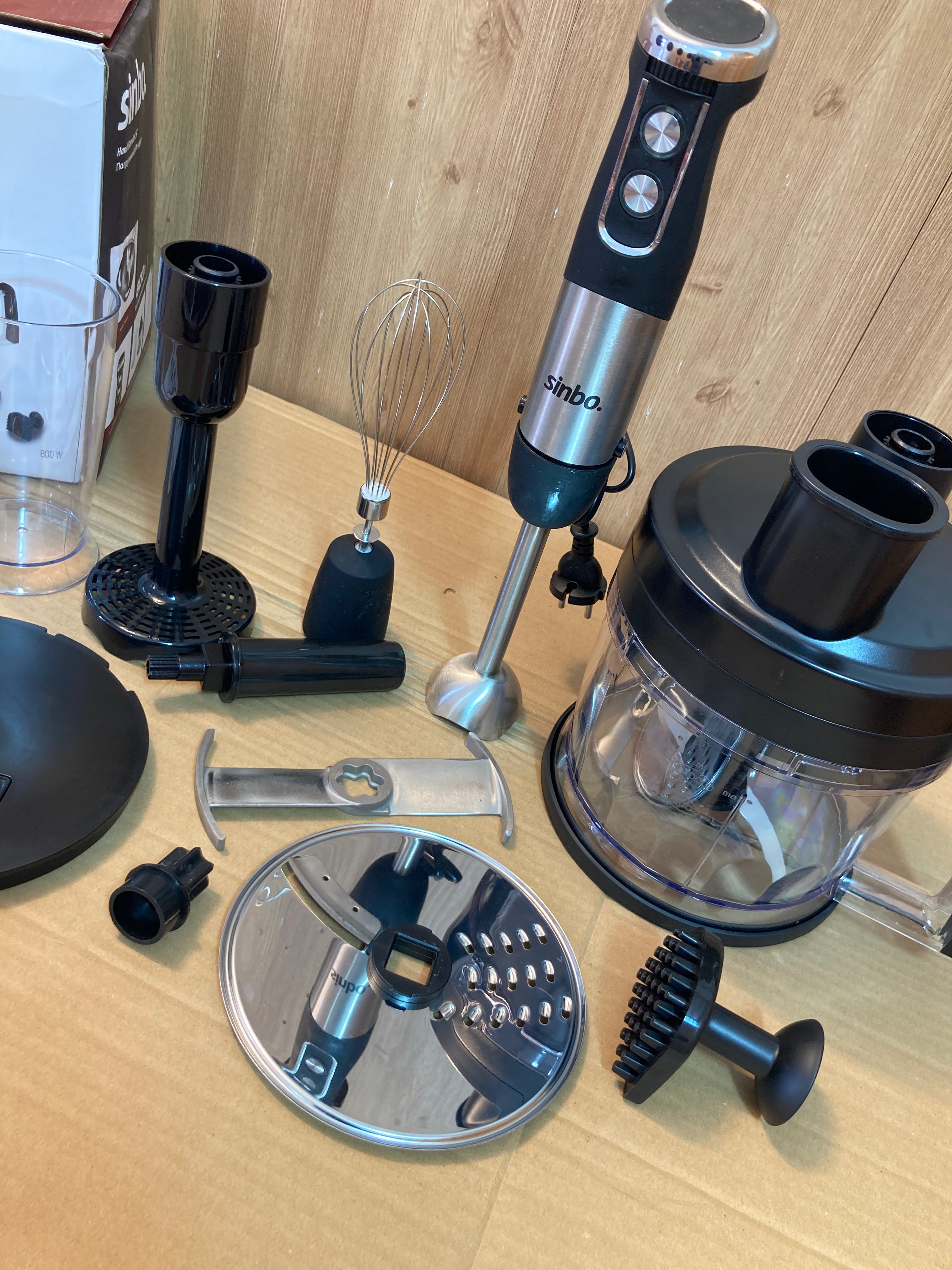 Sinbo 7 in 1 Electric Hand Blender Set 800W