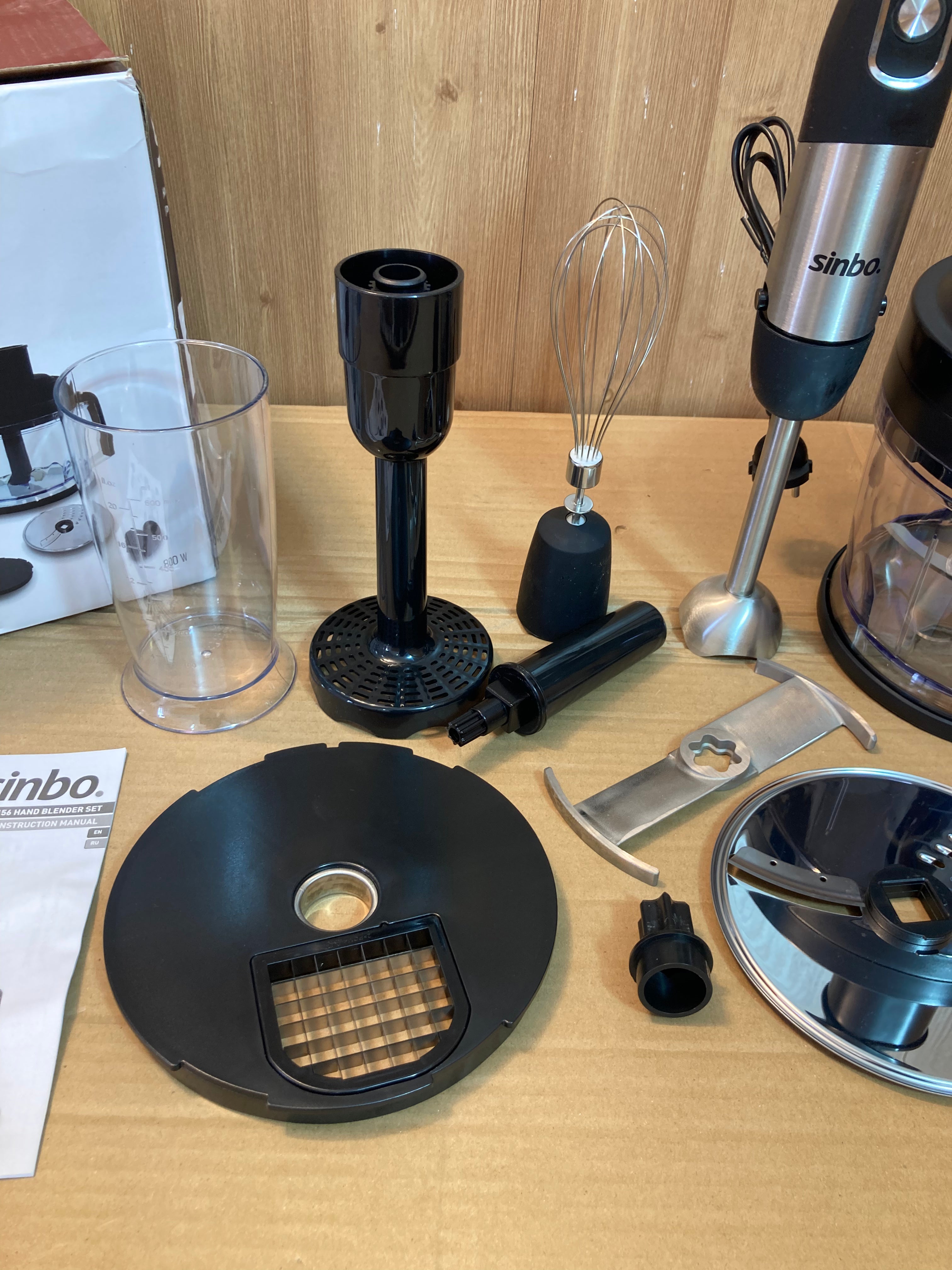 Sinbo 7 in 1 Electric Hand Blender Set 800W