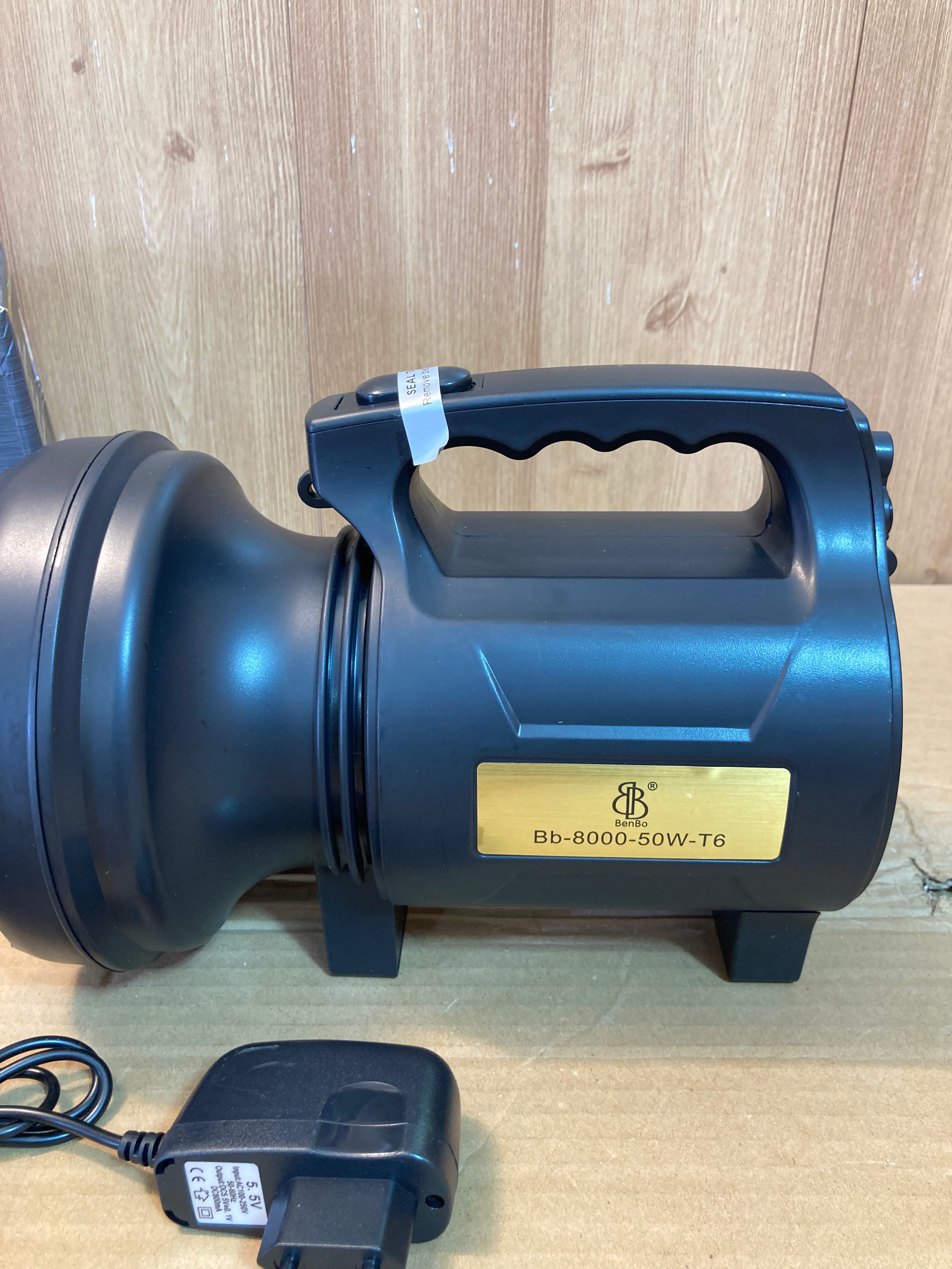 Bb-8000-50W-T6 Rechargeable Searchlight - Camping Light