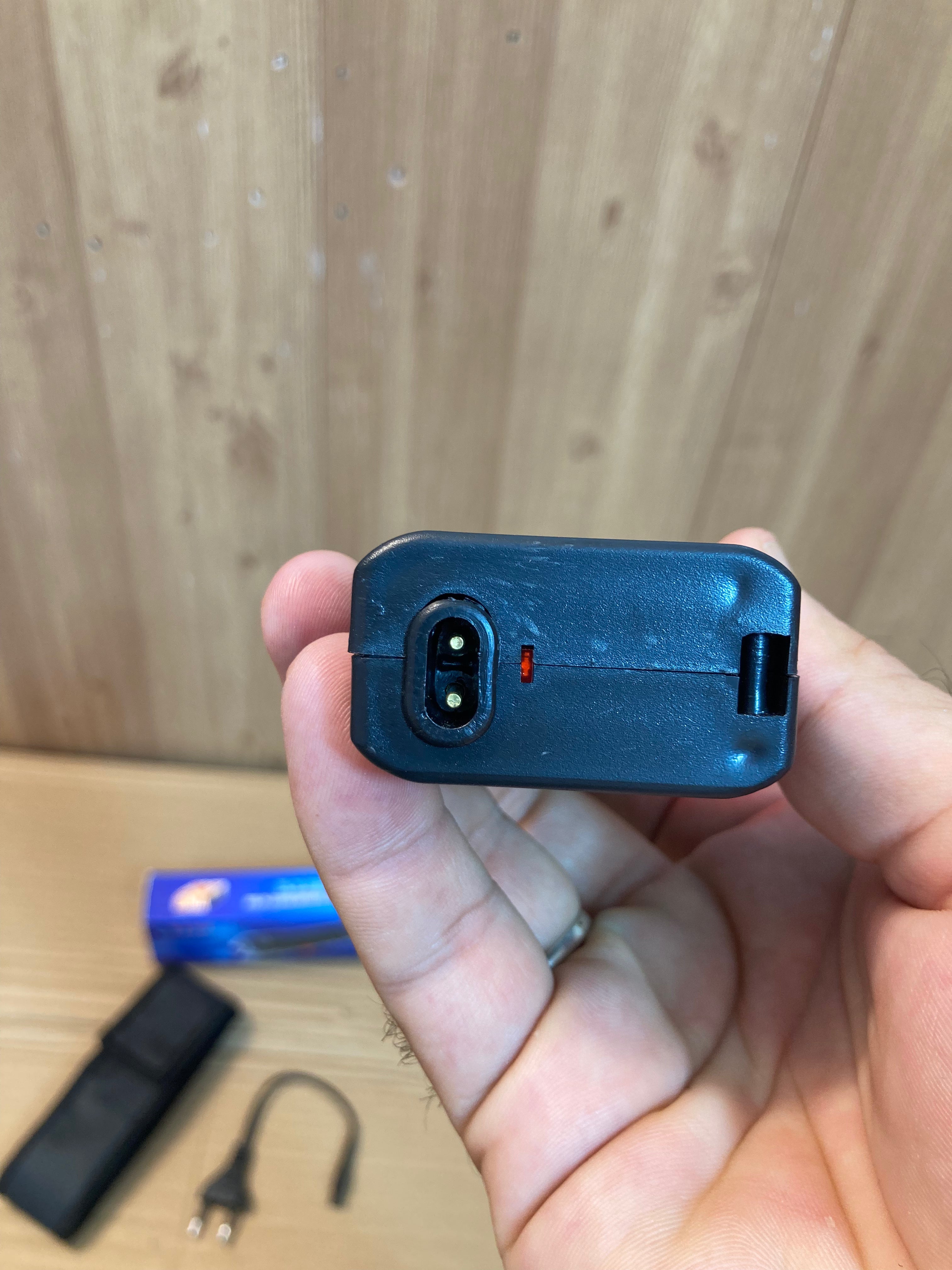 Self-Defensive Stun Gun with Flashlight – 928 Type – 12000k Volt