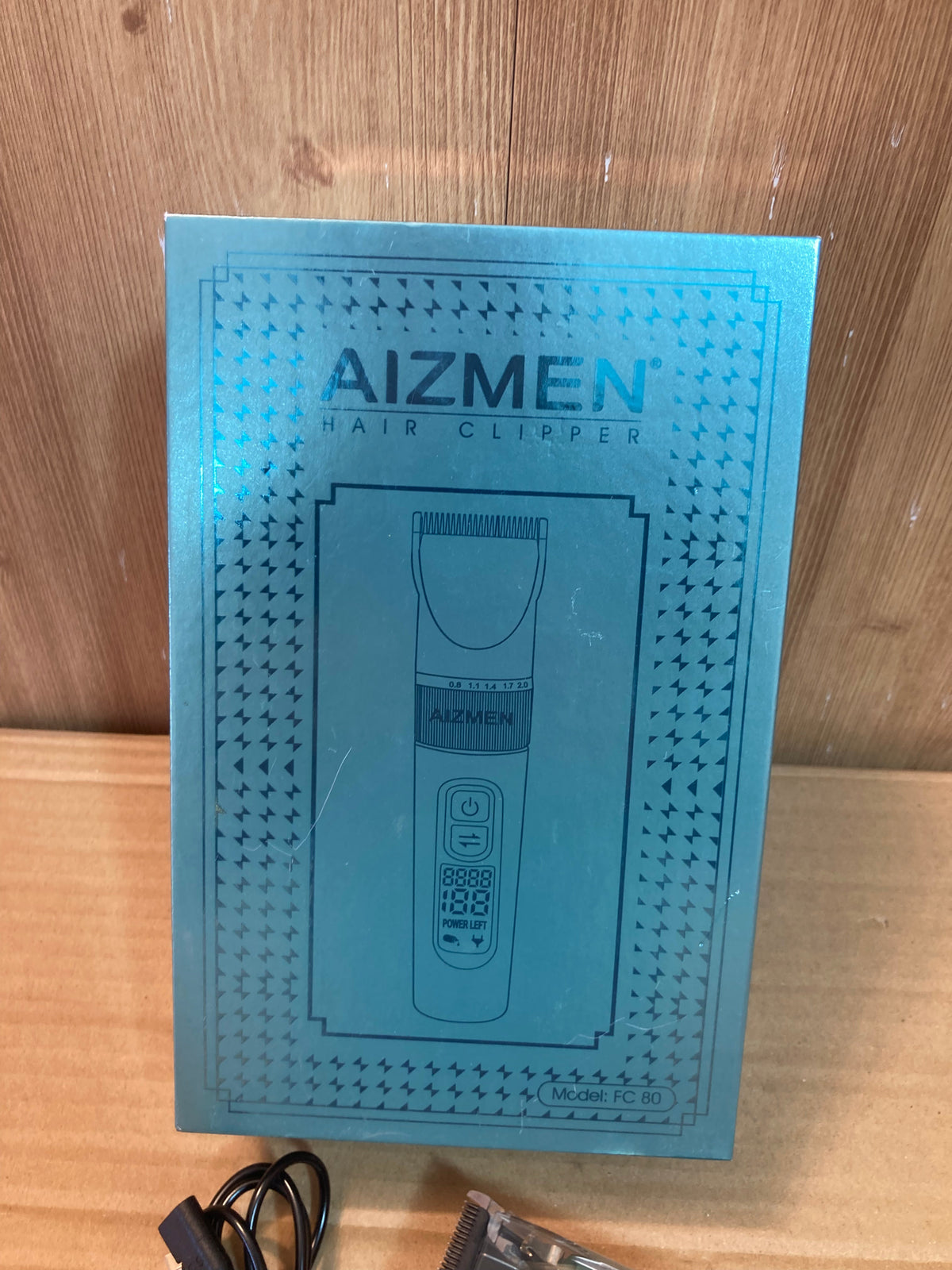Lot Imported AIZMEN Transparent Digital Hair Clipper - Trimmer