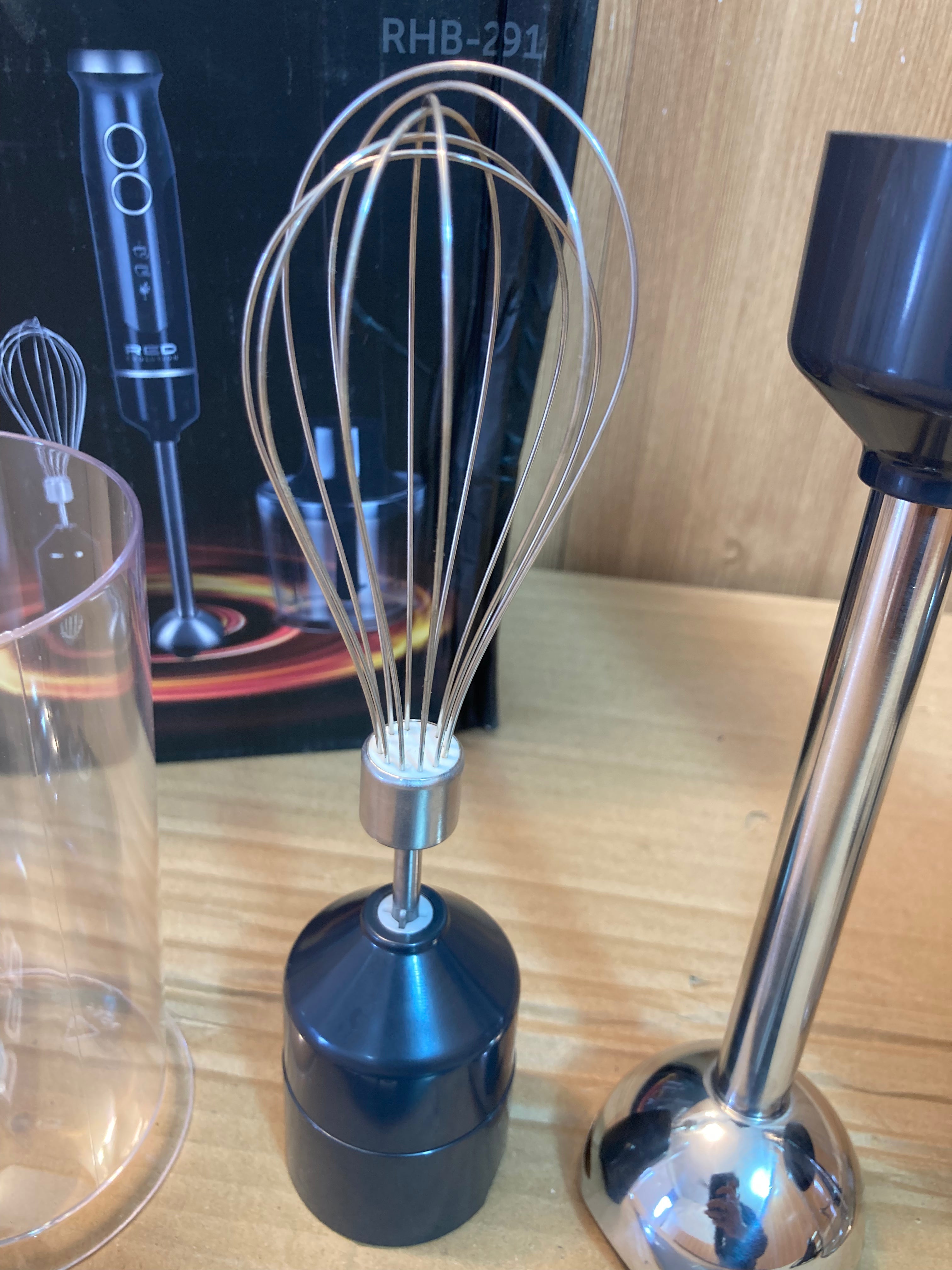 Red Evolution 4 in 1 Hand Blender Set 800W RHB-291