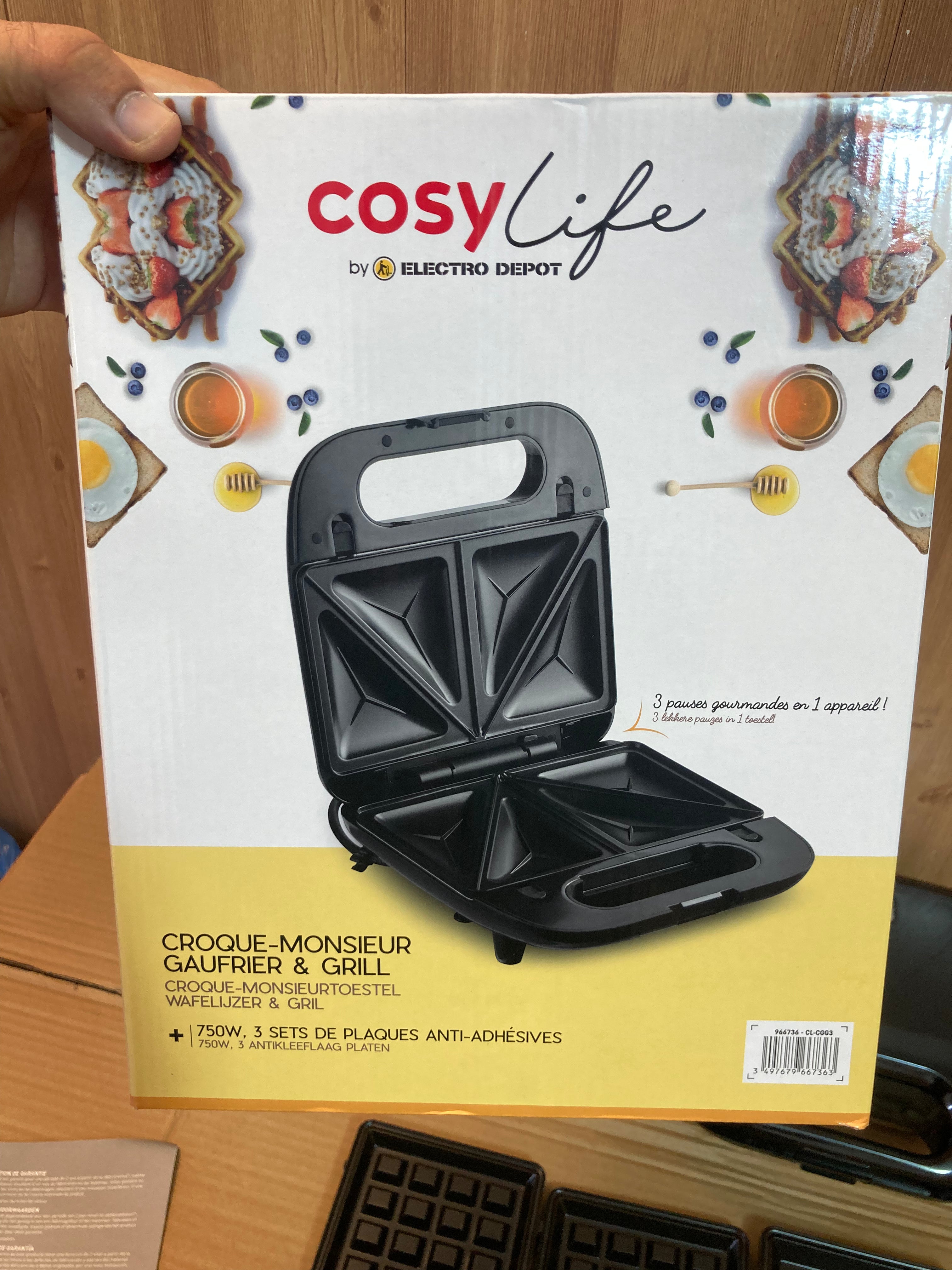 Lot Imported Cosy Life Sandwich Maker 750W