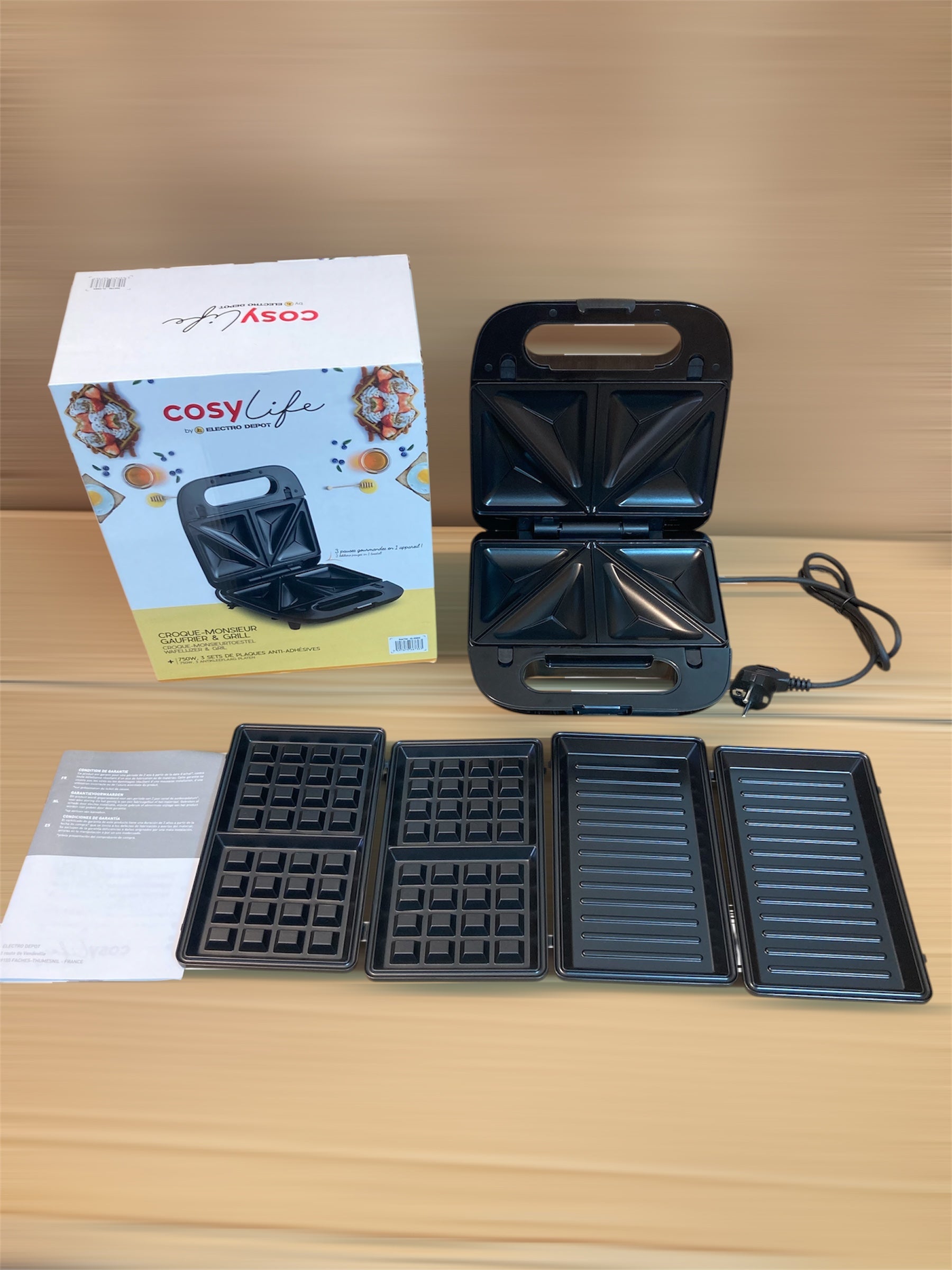 Lot Imported Cosy Life Sandwich Maker 750W