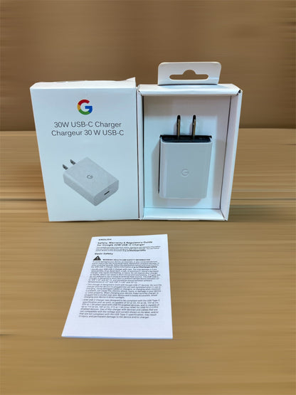 Google 30W USB-C Fast Charger Adapter