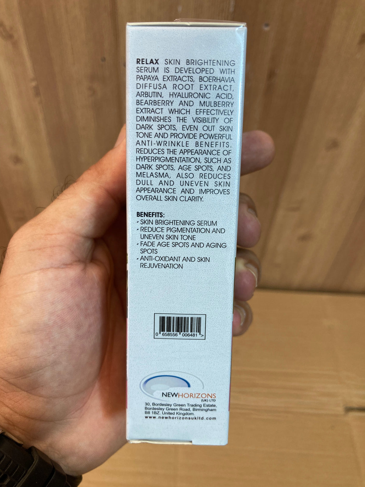 Relax Papaya & Berries Face Serum 30ml - Imported
