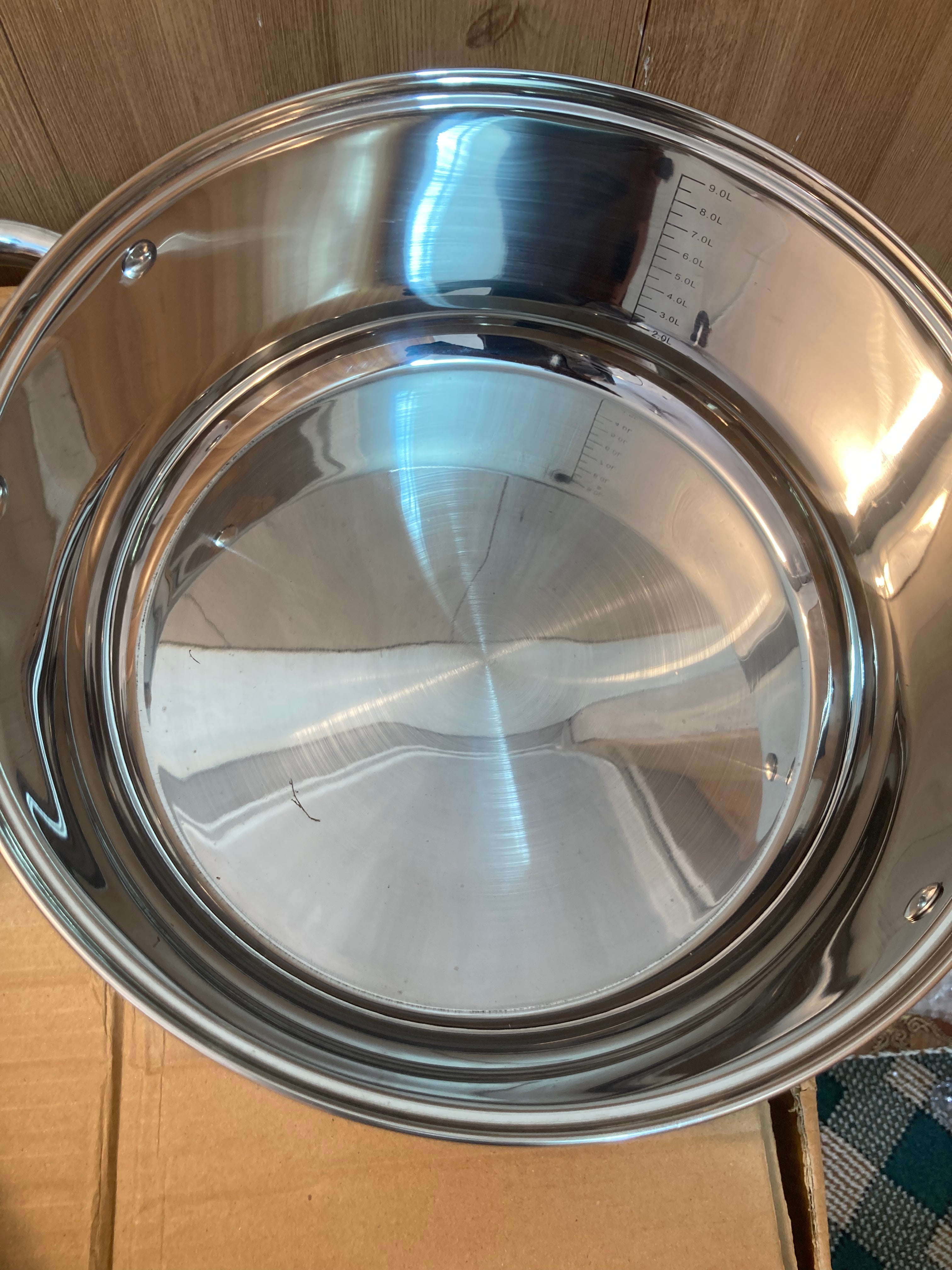 BergHome 8PCs Stainless Steel Cookware Set