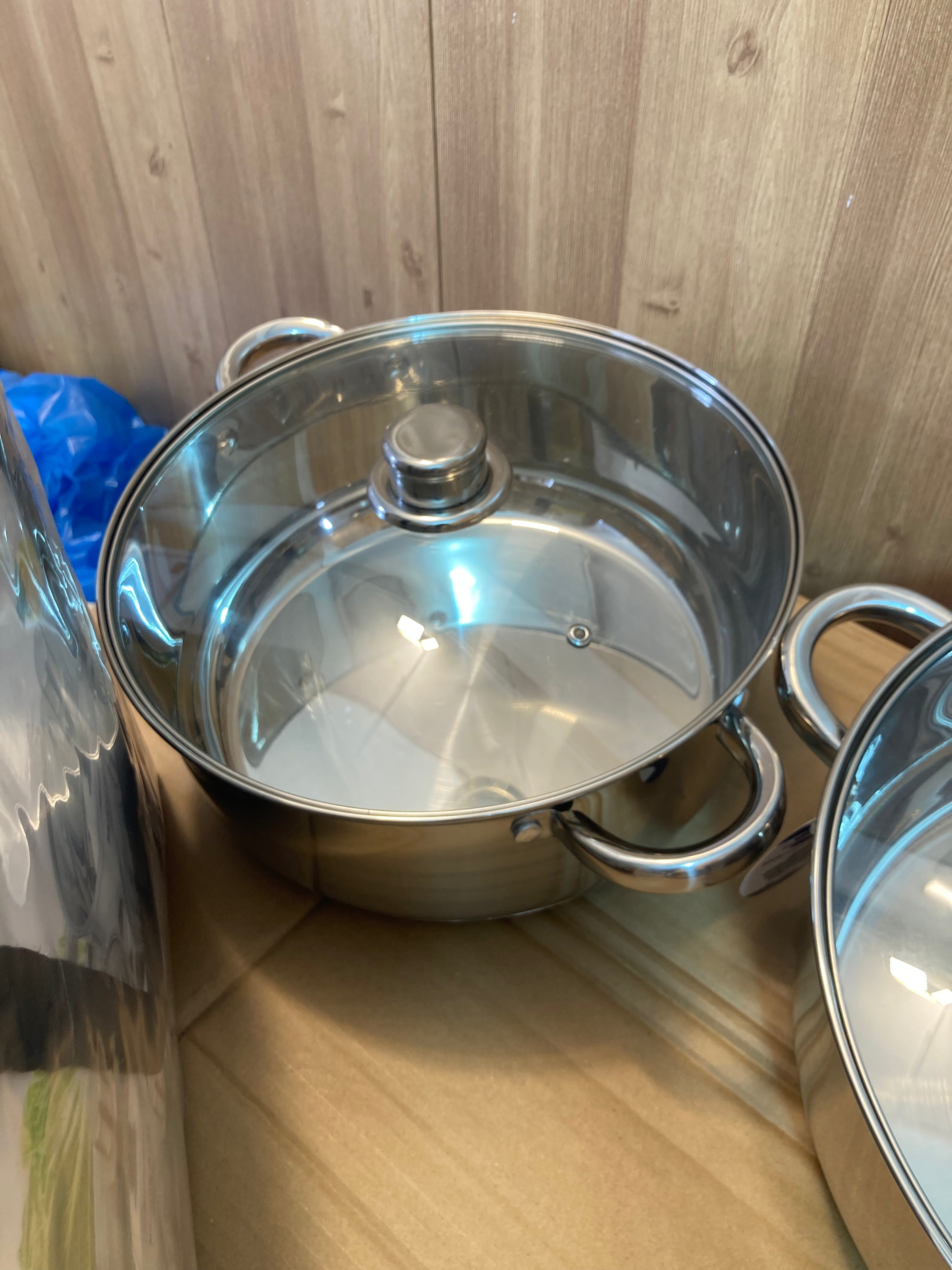 BergHome 8PCs Stainless Steel Cookware Set