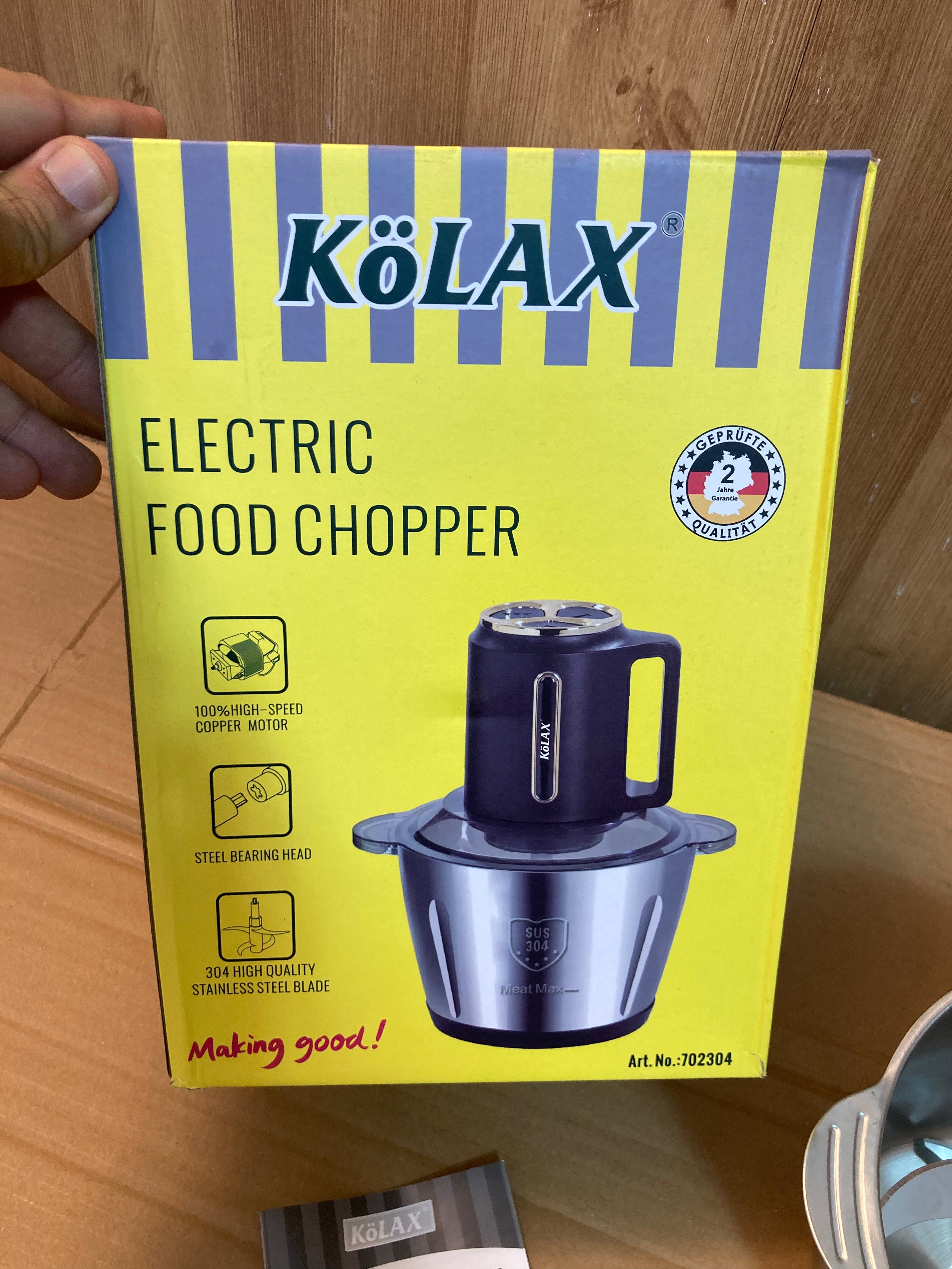 KoLAX Germany 3L Electric Chopper 300W - 702304