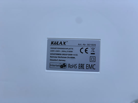 KoLAX Germany Induction HotPlate - Electric Cooker