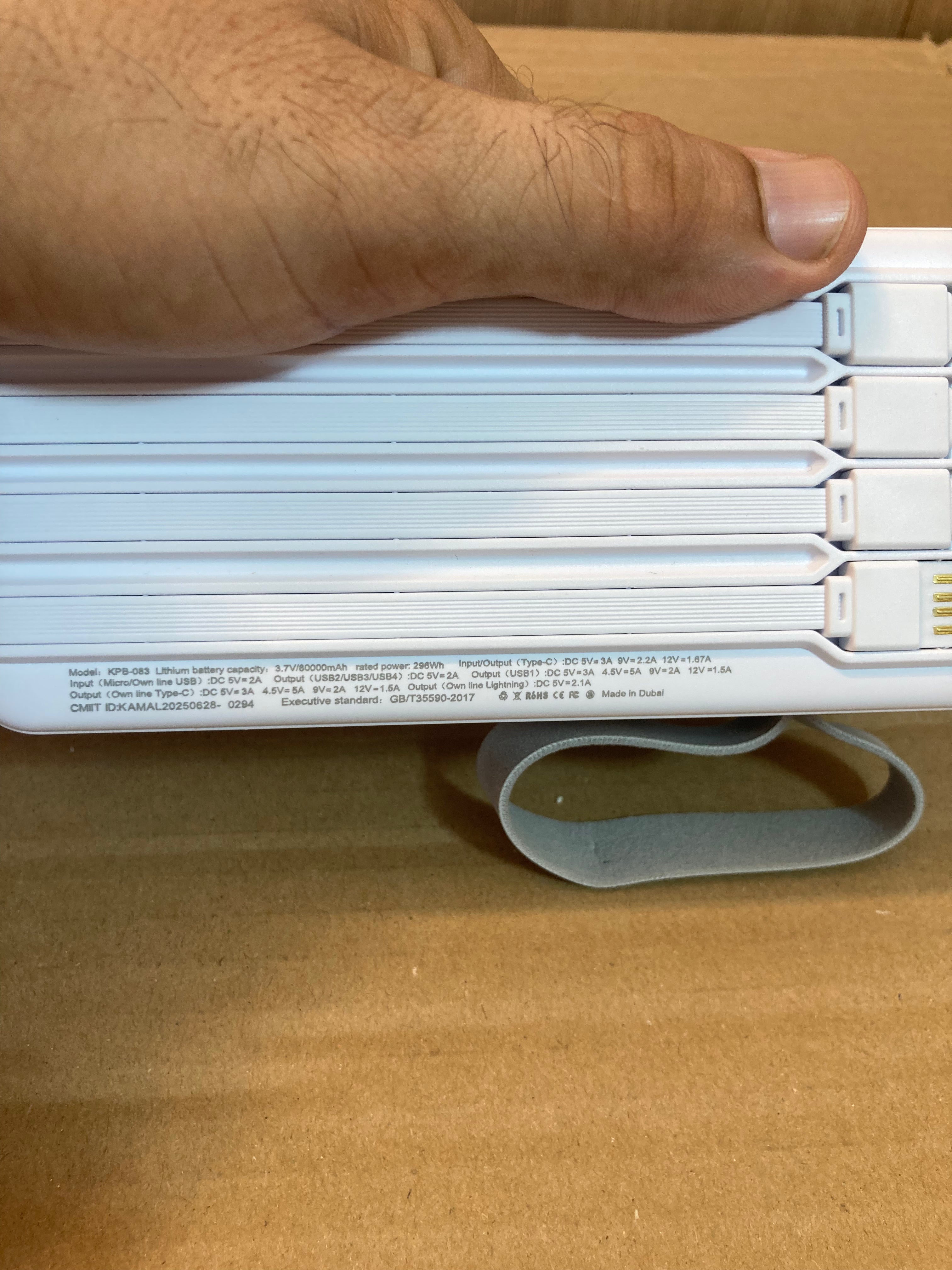 Kamal 100W Fast Charging Power Bank 80,000mAh KPB-083