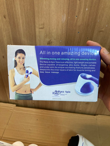 Relax & Spin Tone 5 Heads Full Body Electric Massager