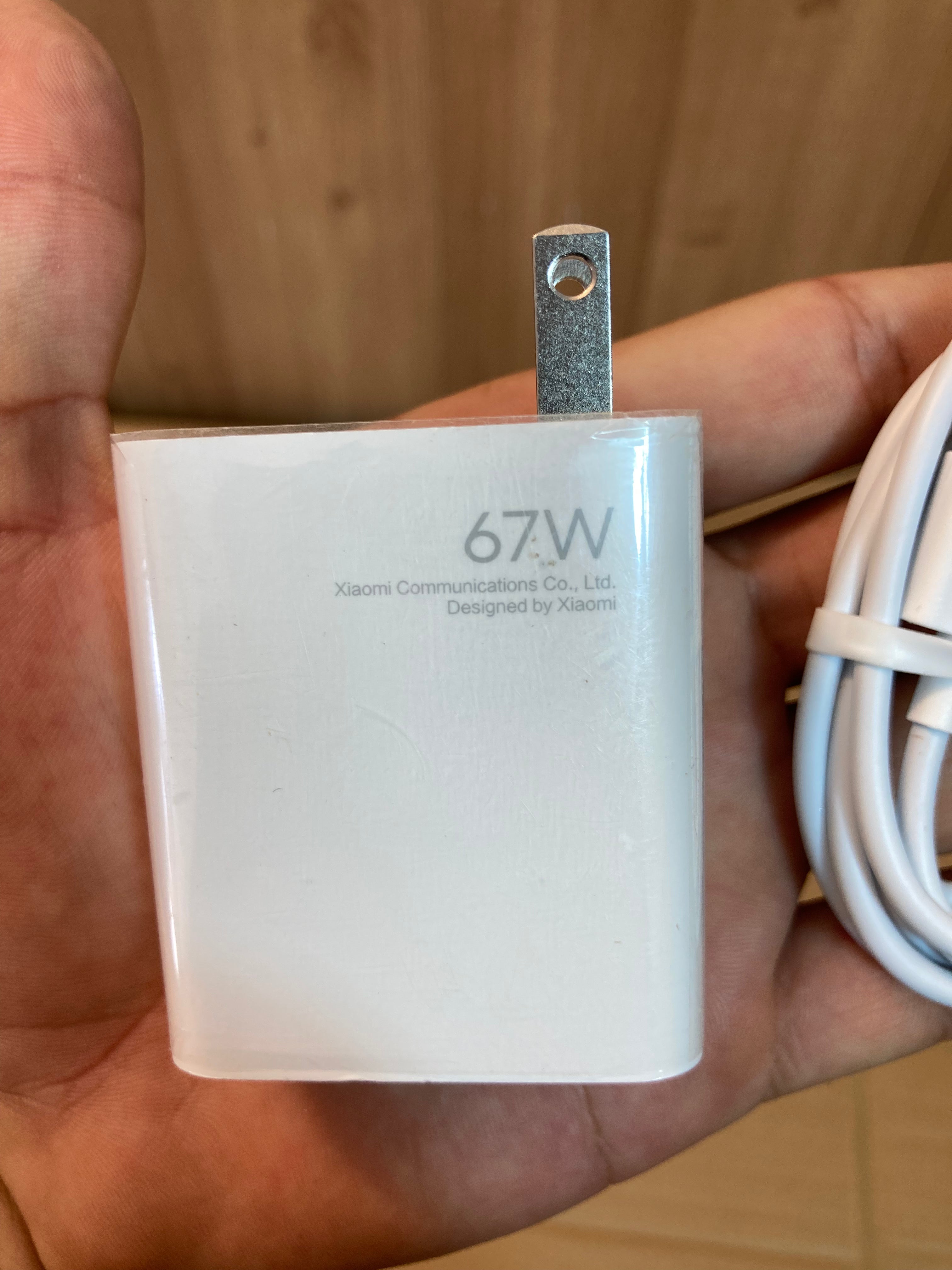 Xioami Mi Imported 67W Super Fast Turbo Charger/Adapter & Cable