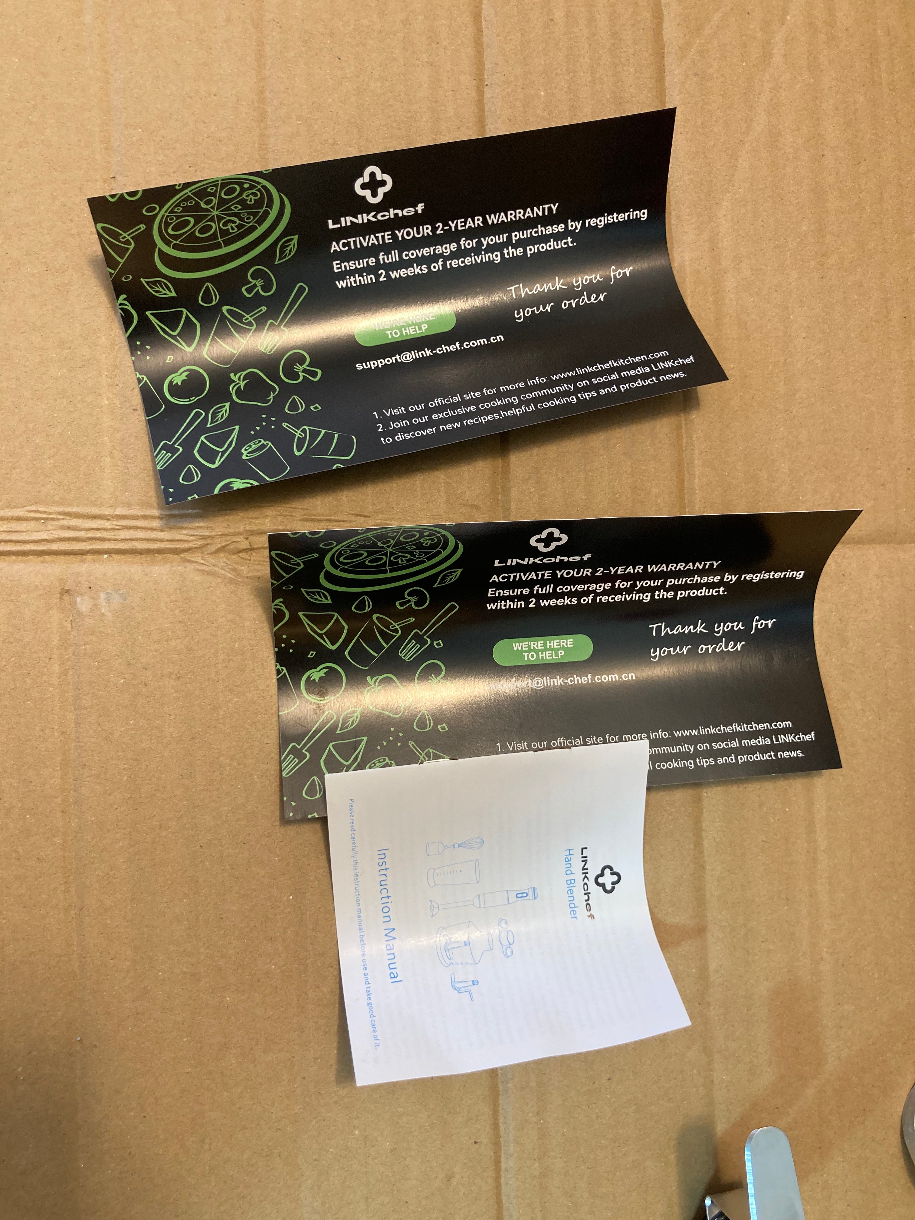 LINKchef 5-in-1 Hand Blender Set 500W