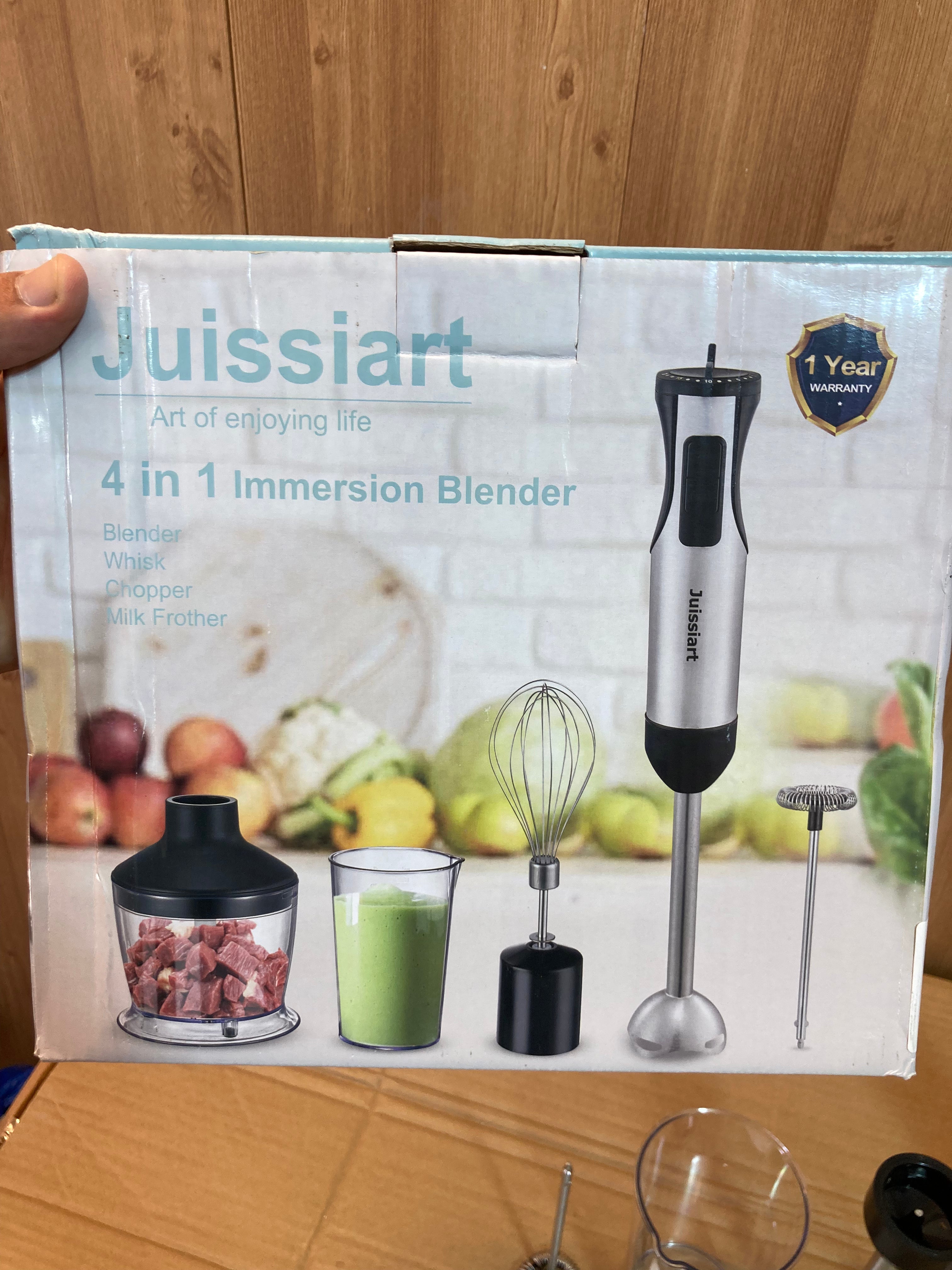 Lot Imported Juissiart 4-in-1 Hand Blender Set 800W