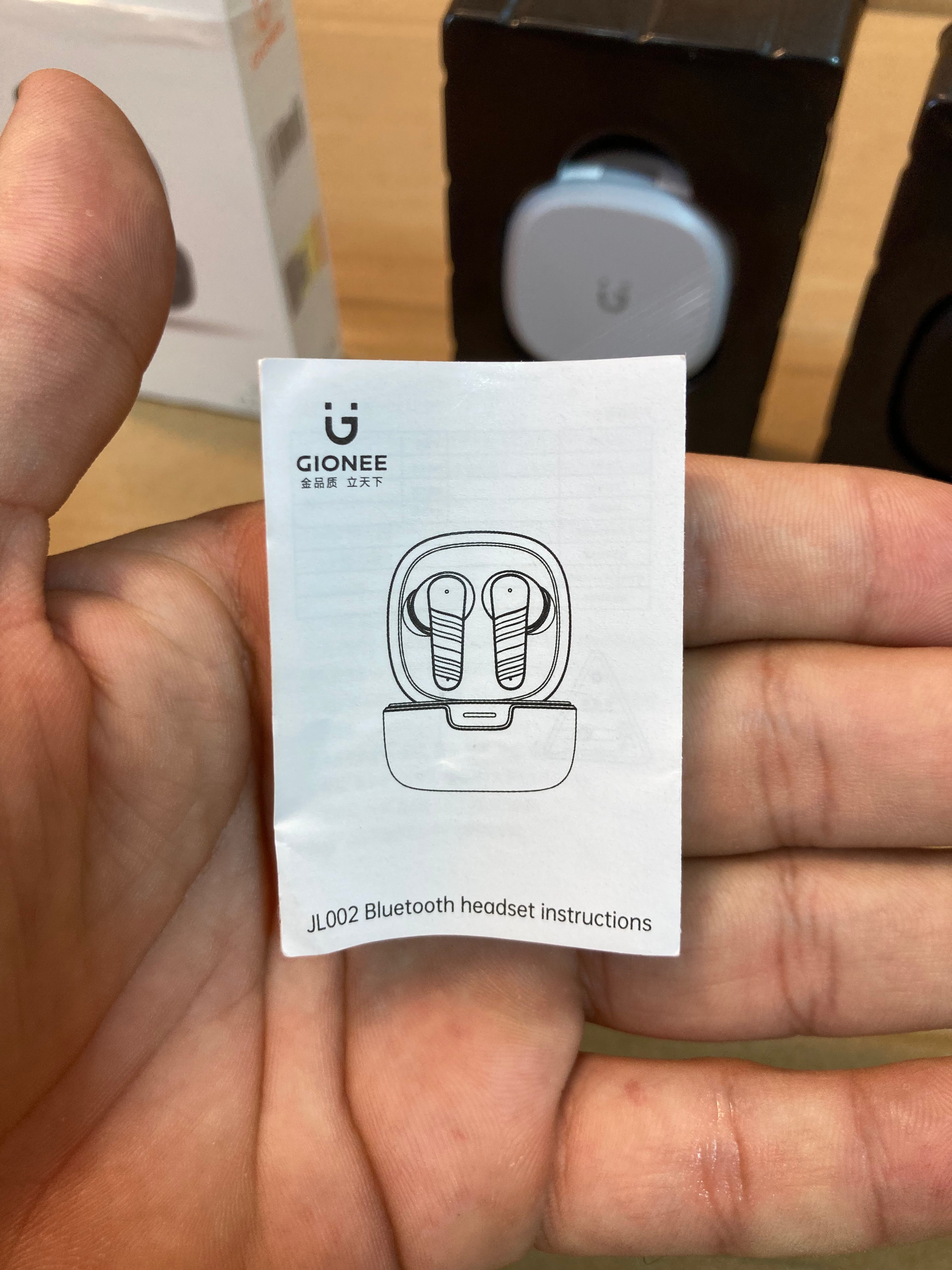 GIONEE Original Premium Quality Sound AirPods-Earbuds - Imported