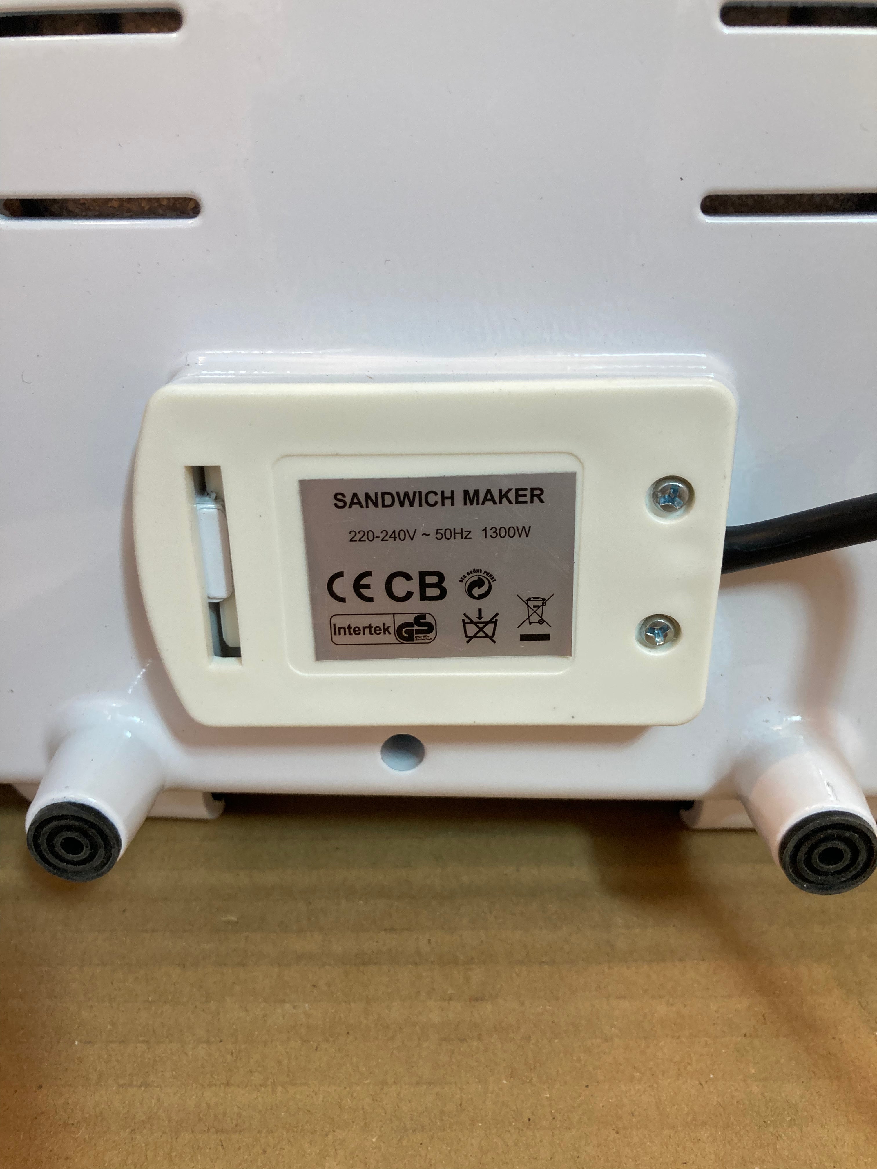 Lot Imported Kenwood 2-in-1 Sandwich Maker 1300W