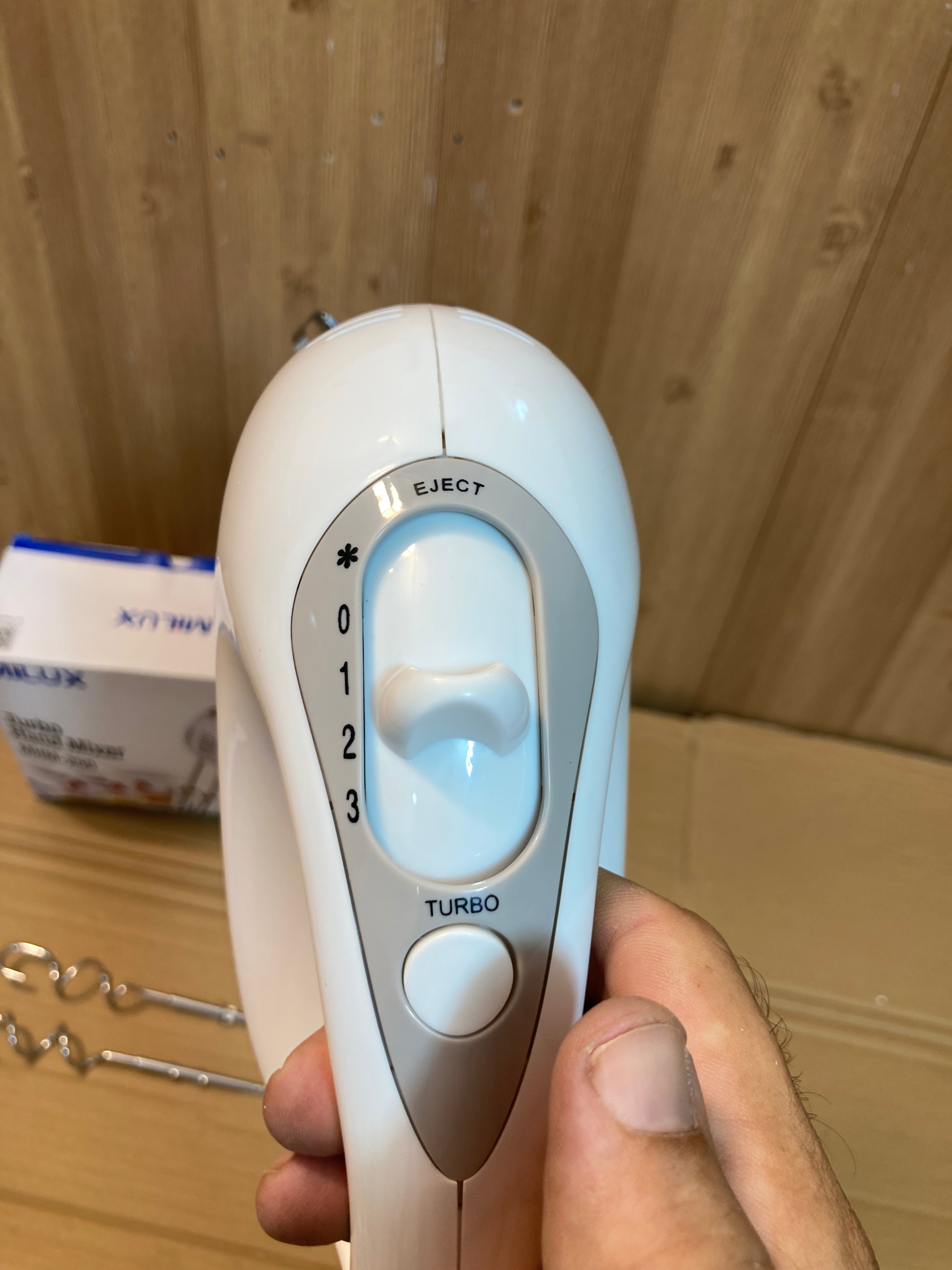 MILUX 200W Turbo Hand Mixer MHM-250