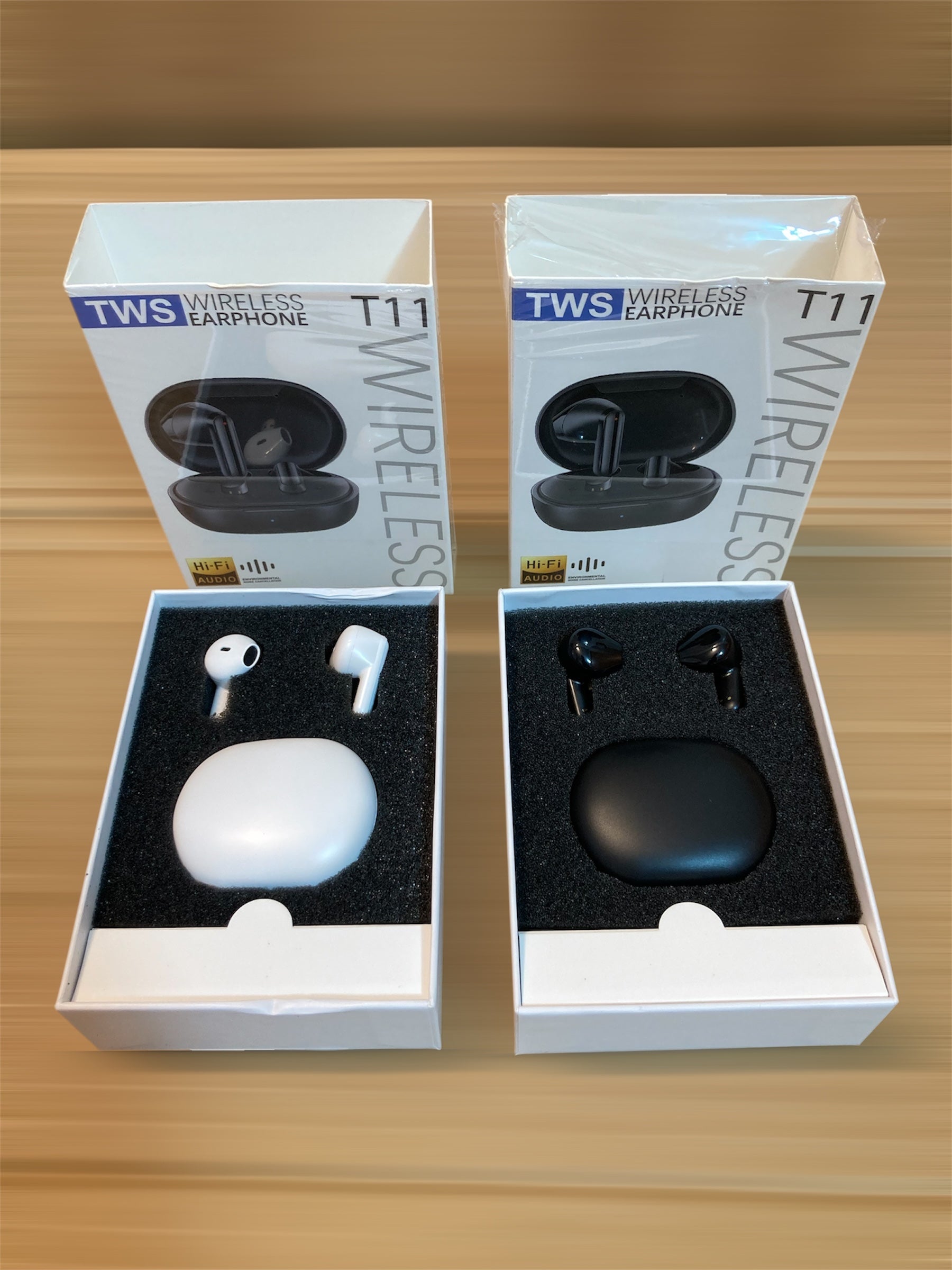 T11 True Wireless Airpods/Earbuds ANC & HiFi Sound
