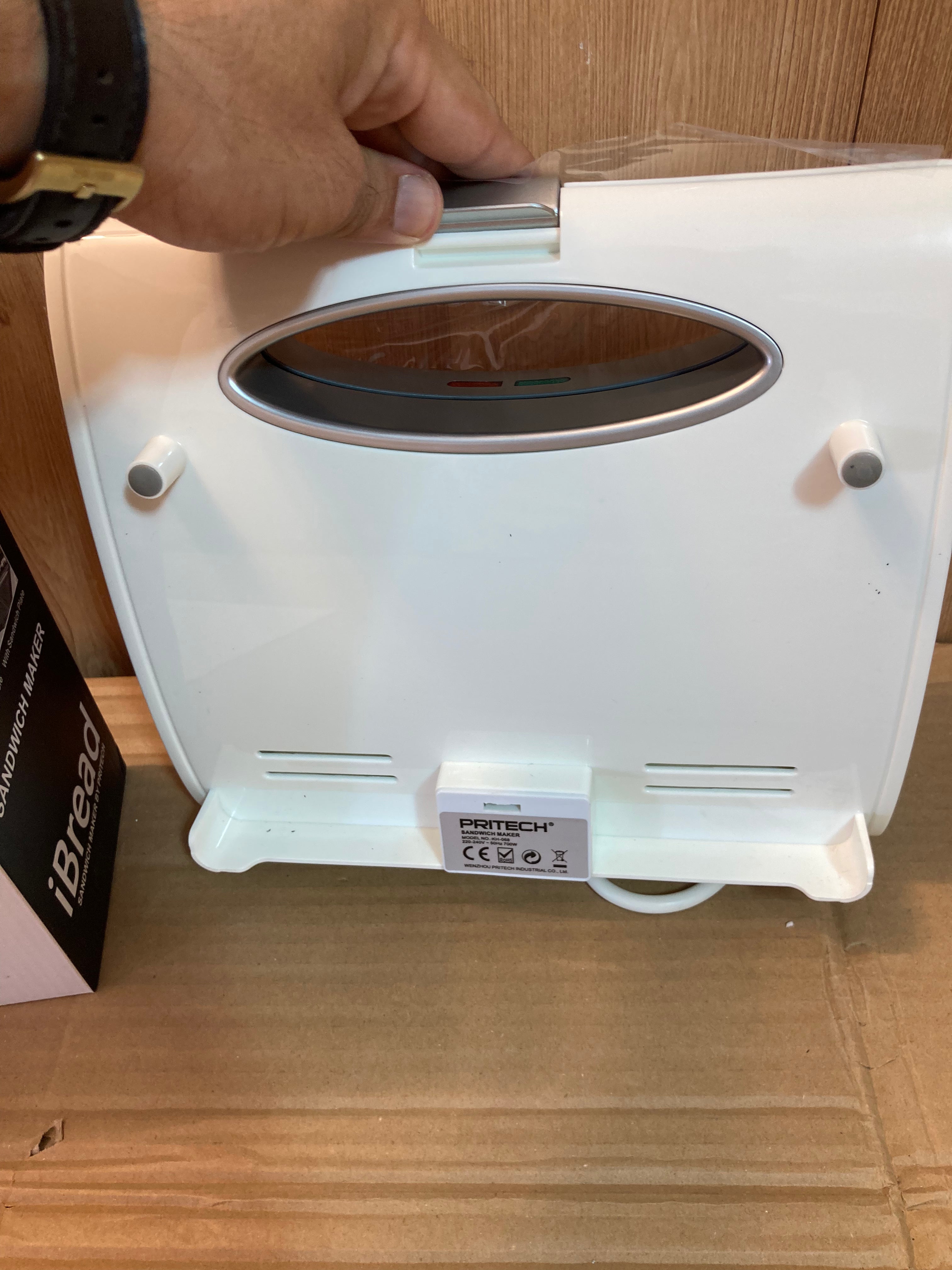 Lot Imported Pritech iBread 700W Sandwich Maker KH-068