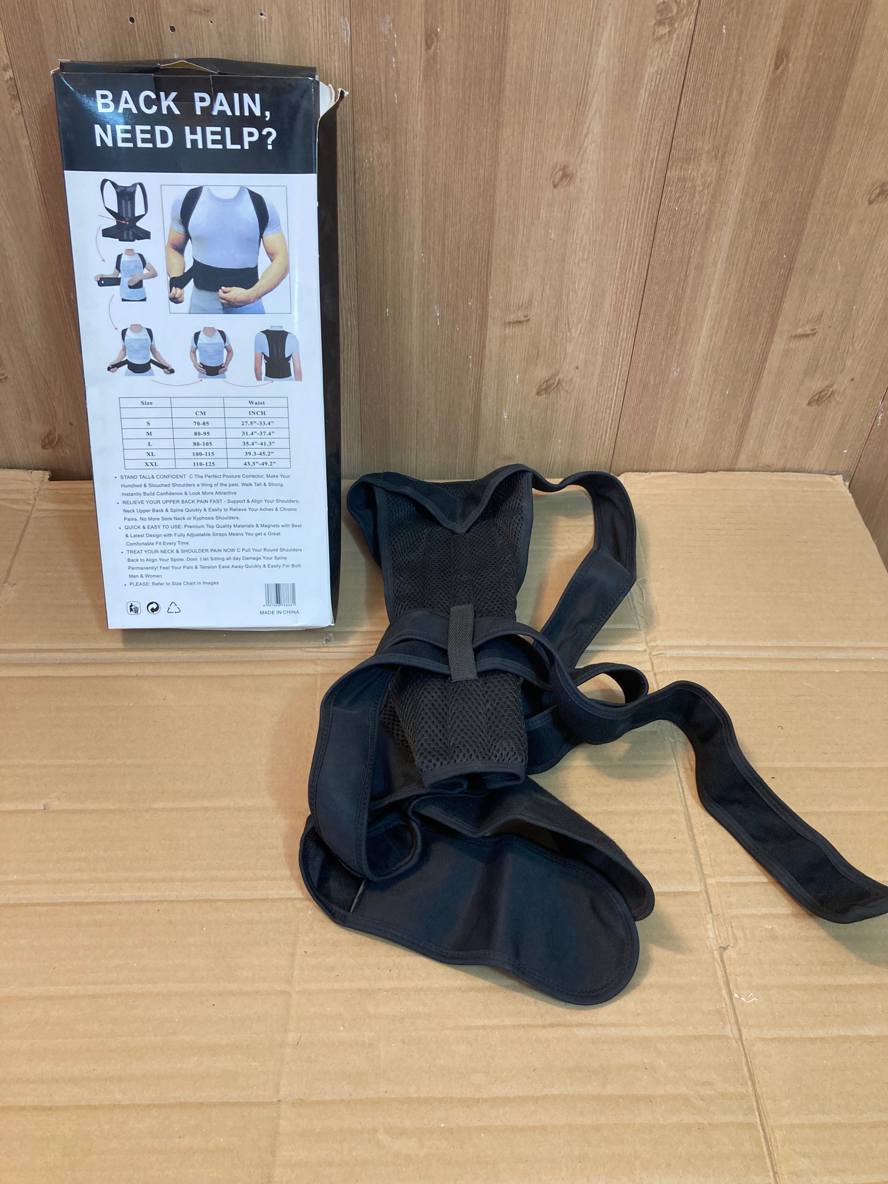 Shoulder & Backbone Support Belt