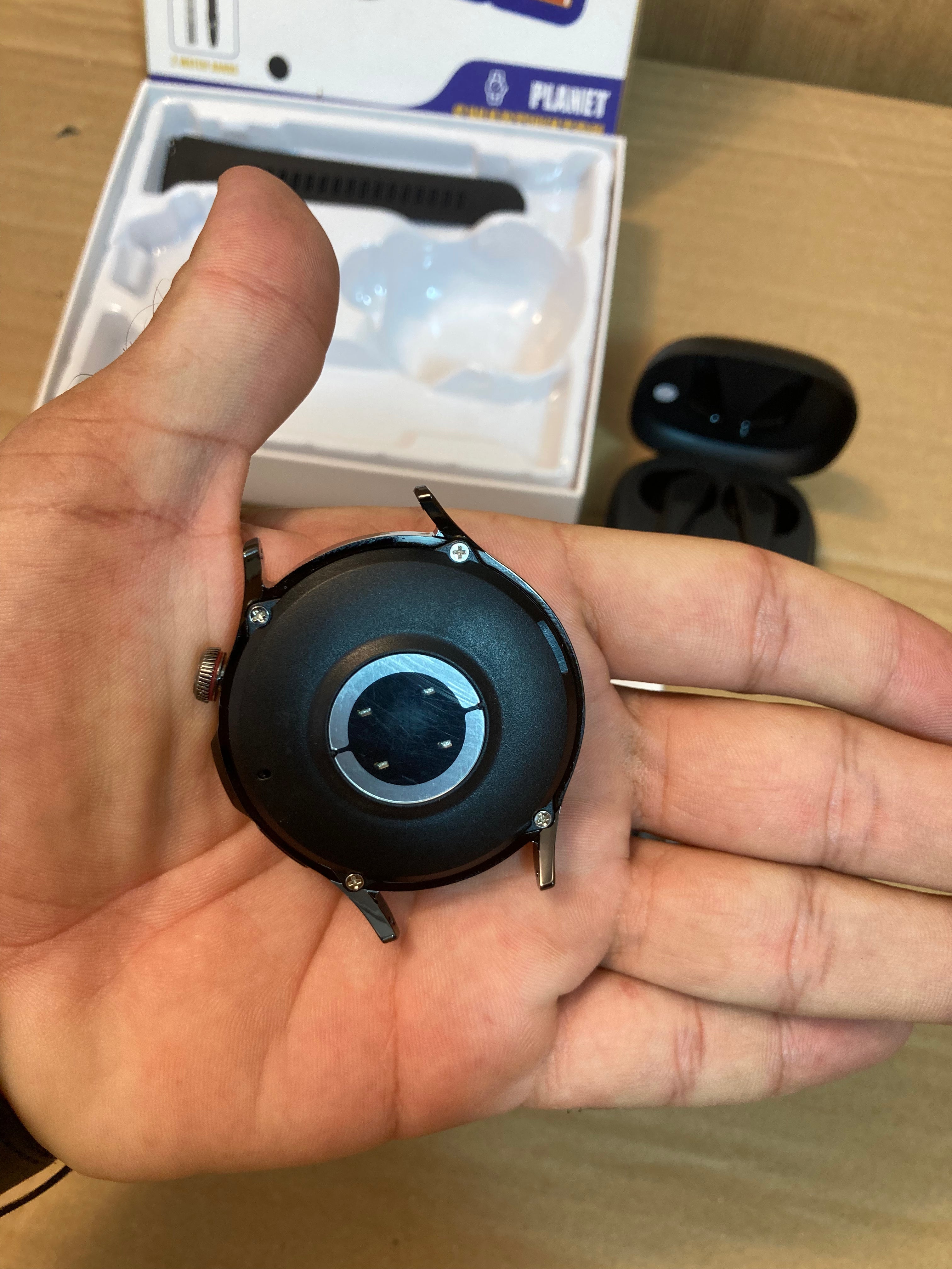 D33 Watch 5 Pro 2 in 1 With TWS Earbuds Smart Watch