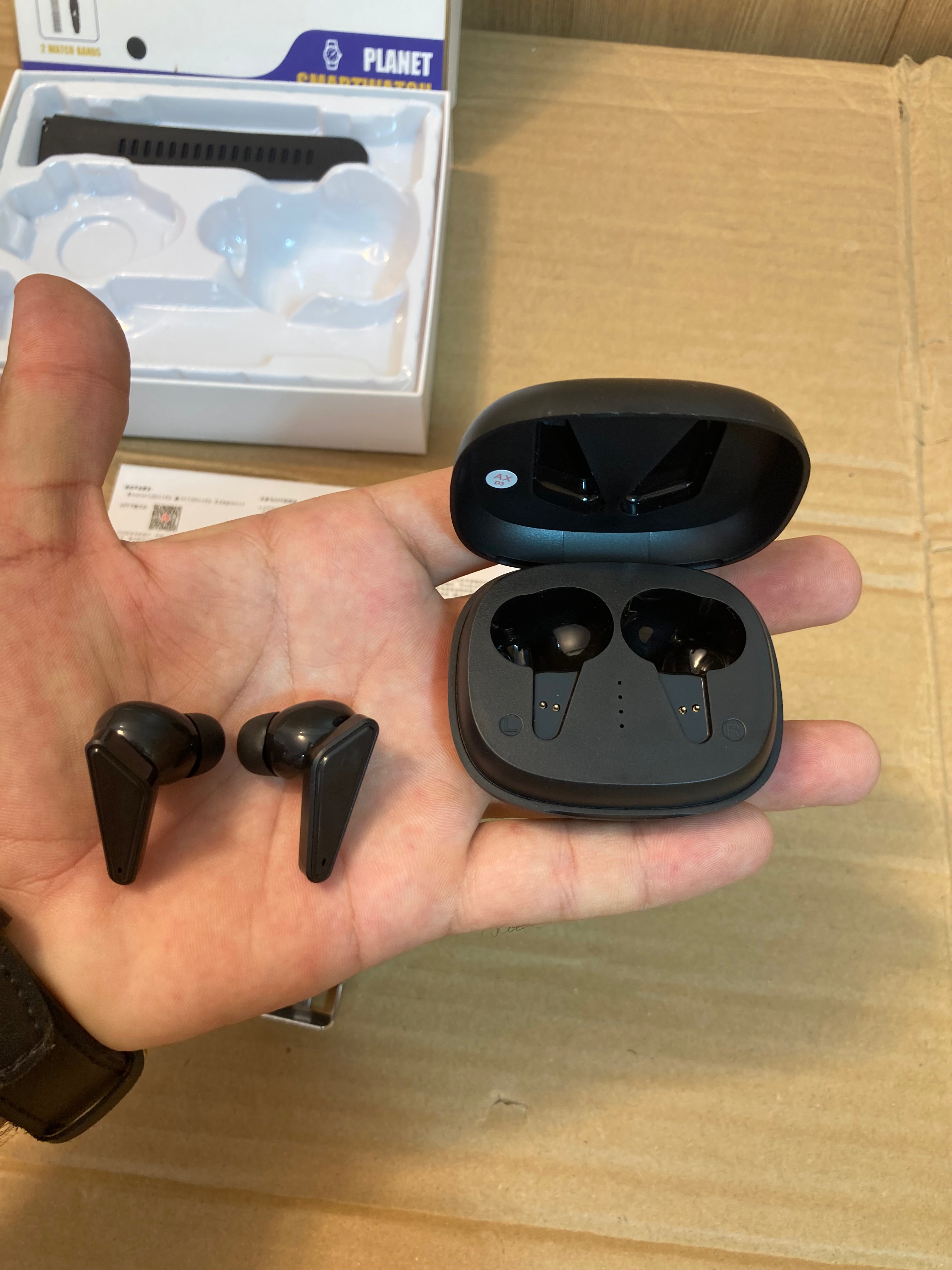 D33 Watch 5 Pro 2 in 1 With TWS Earbuds Smart Watch