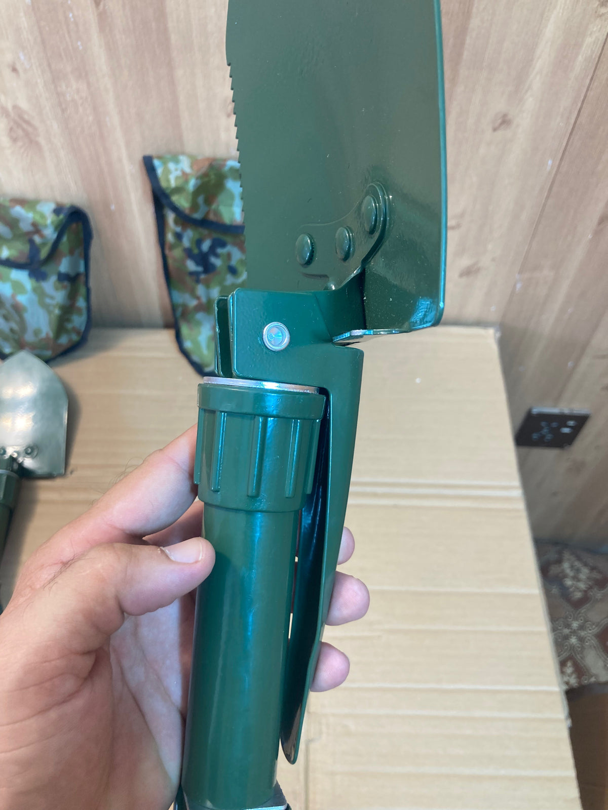 Adjustable Multipurpose Camping Folding Shovel