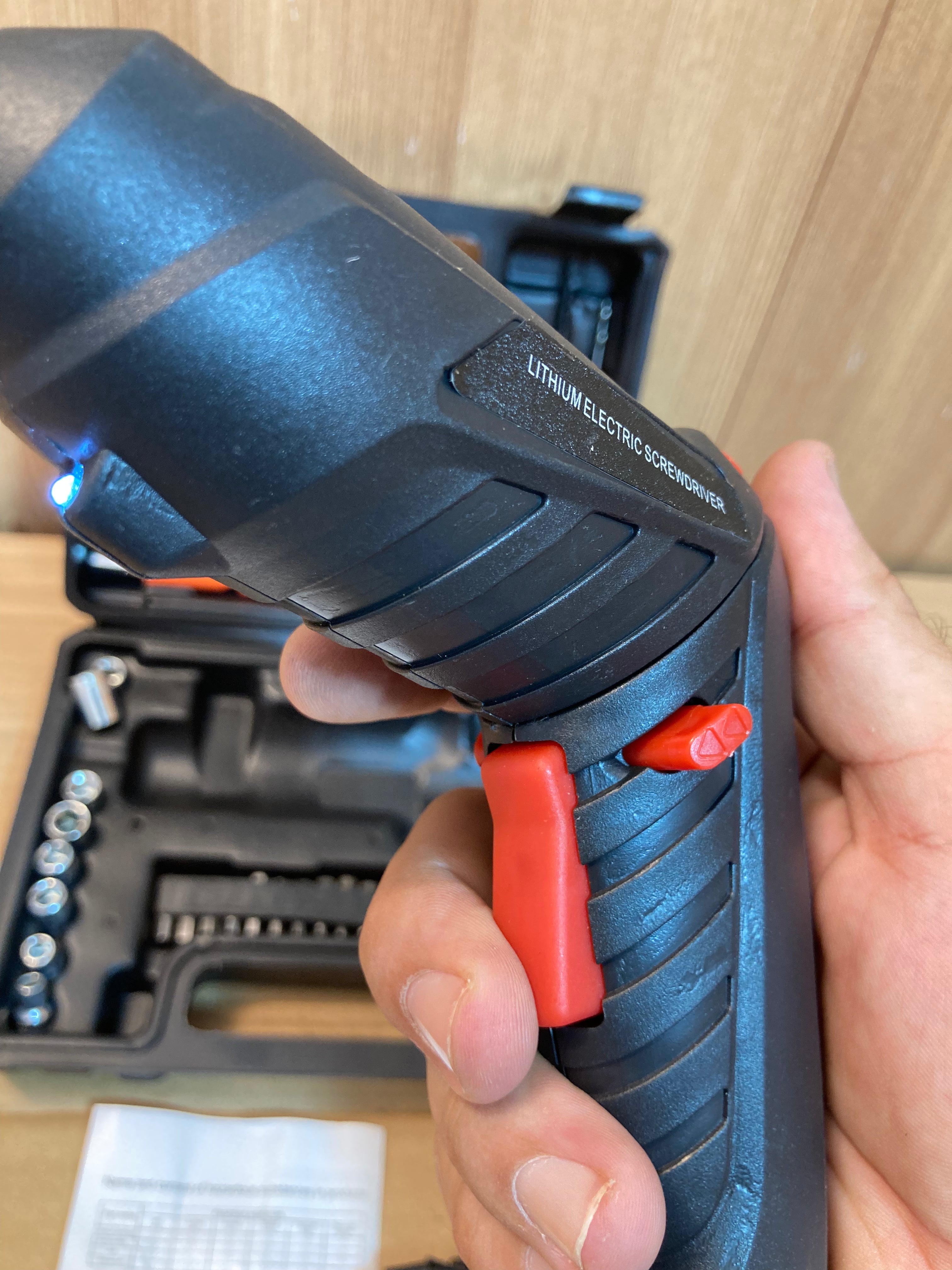 47PCs Multifunctional Rechargeable Screwdriver Drill