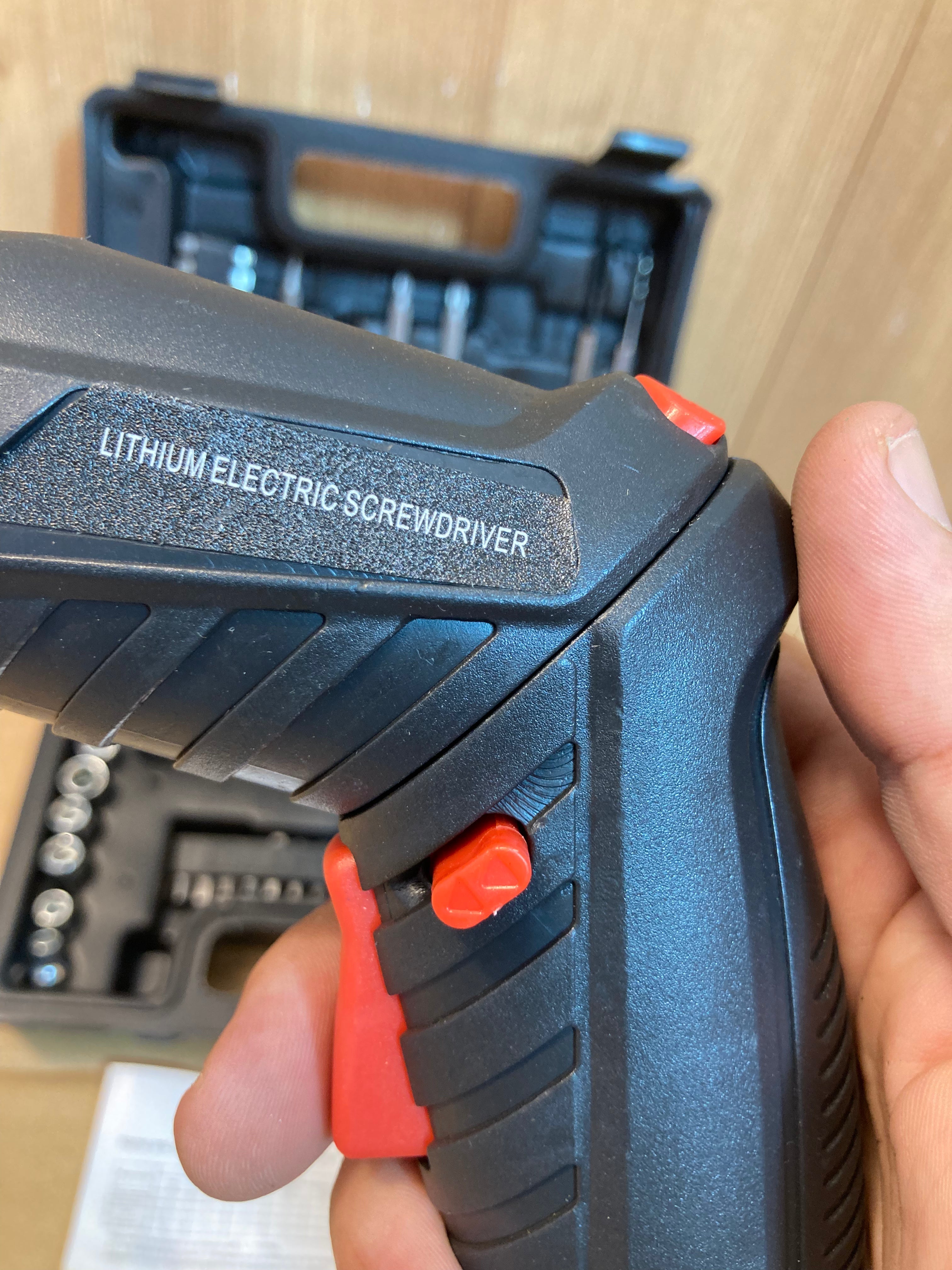 47PCs Multifunctional Rechargeable Screwdriver Drill