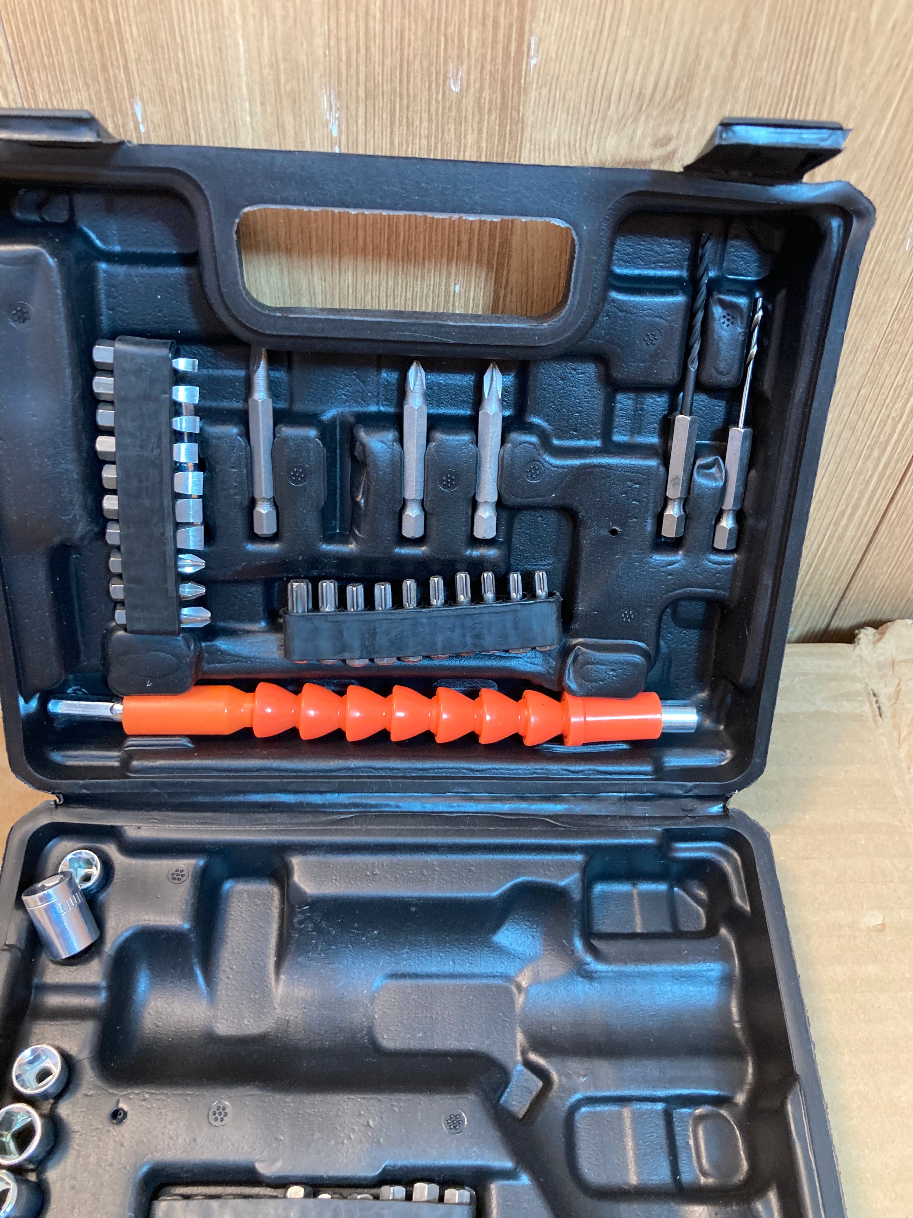 47PCs Multifunctional Rechargeable Screwdriver Drill