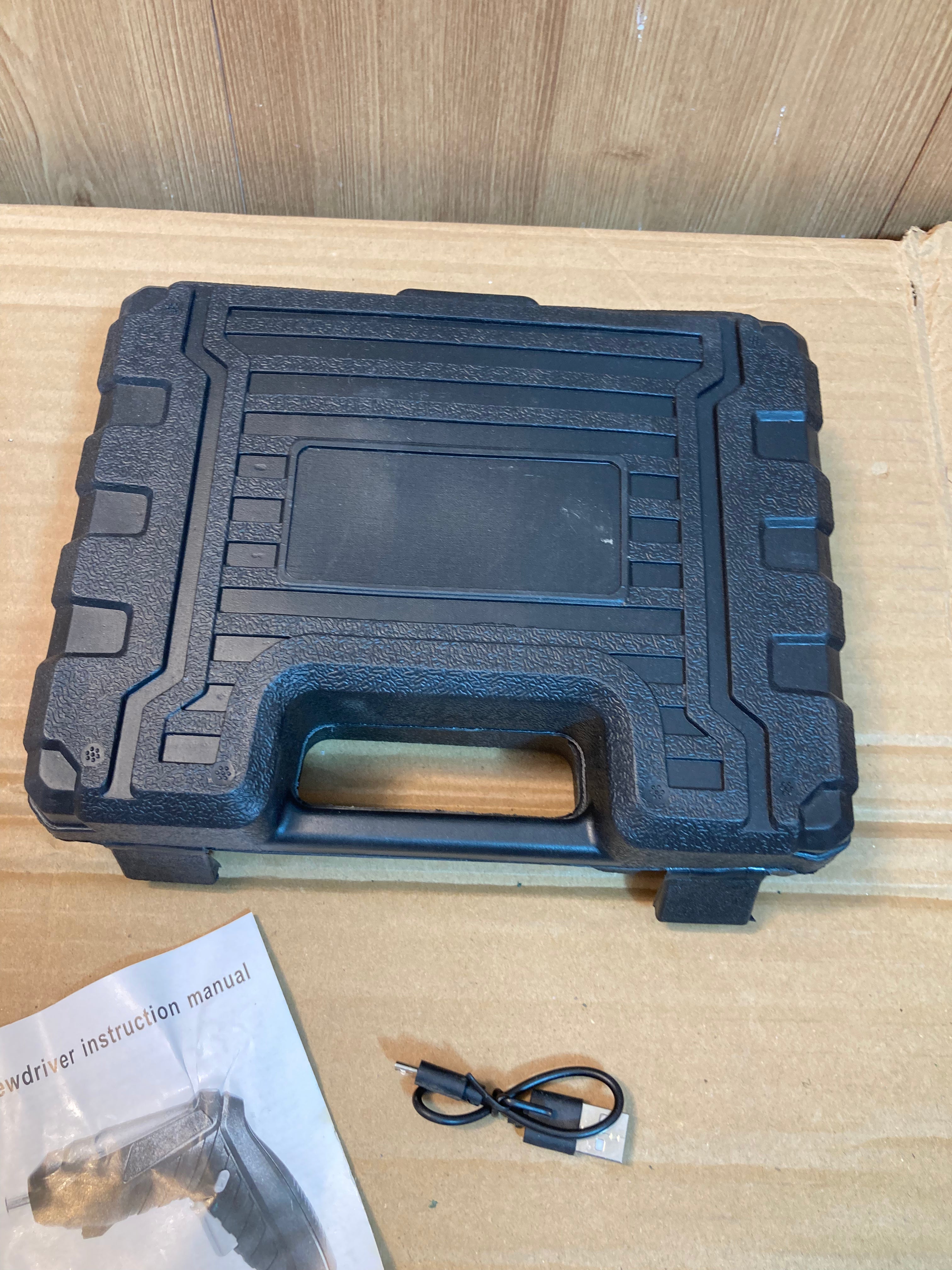 47PCs Multifunctional Rechargeable Screwdriver Drill