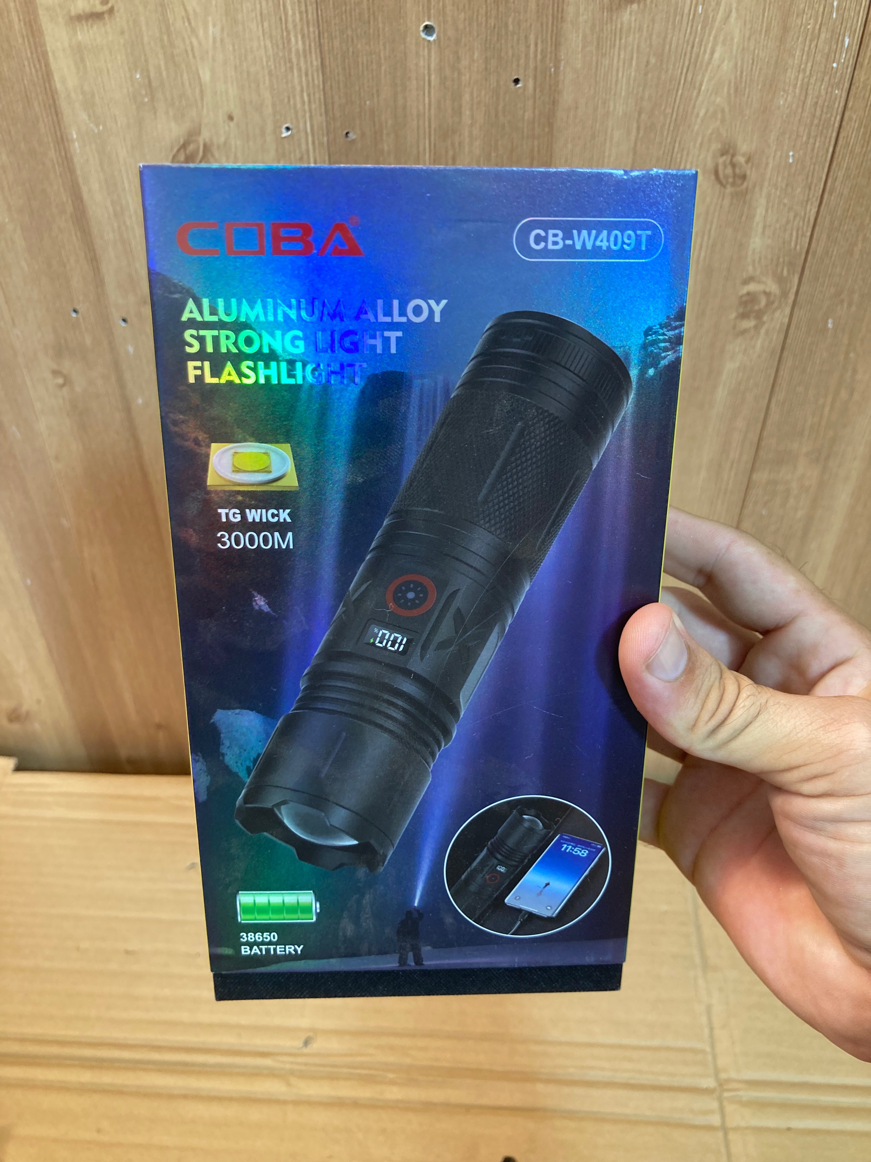 COBA Compact Flashlight-Torch CB-W409T