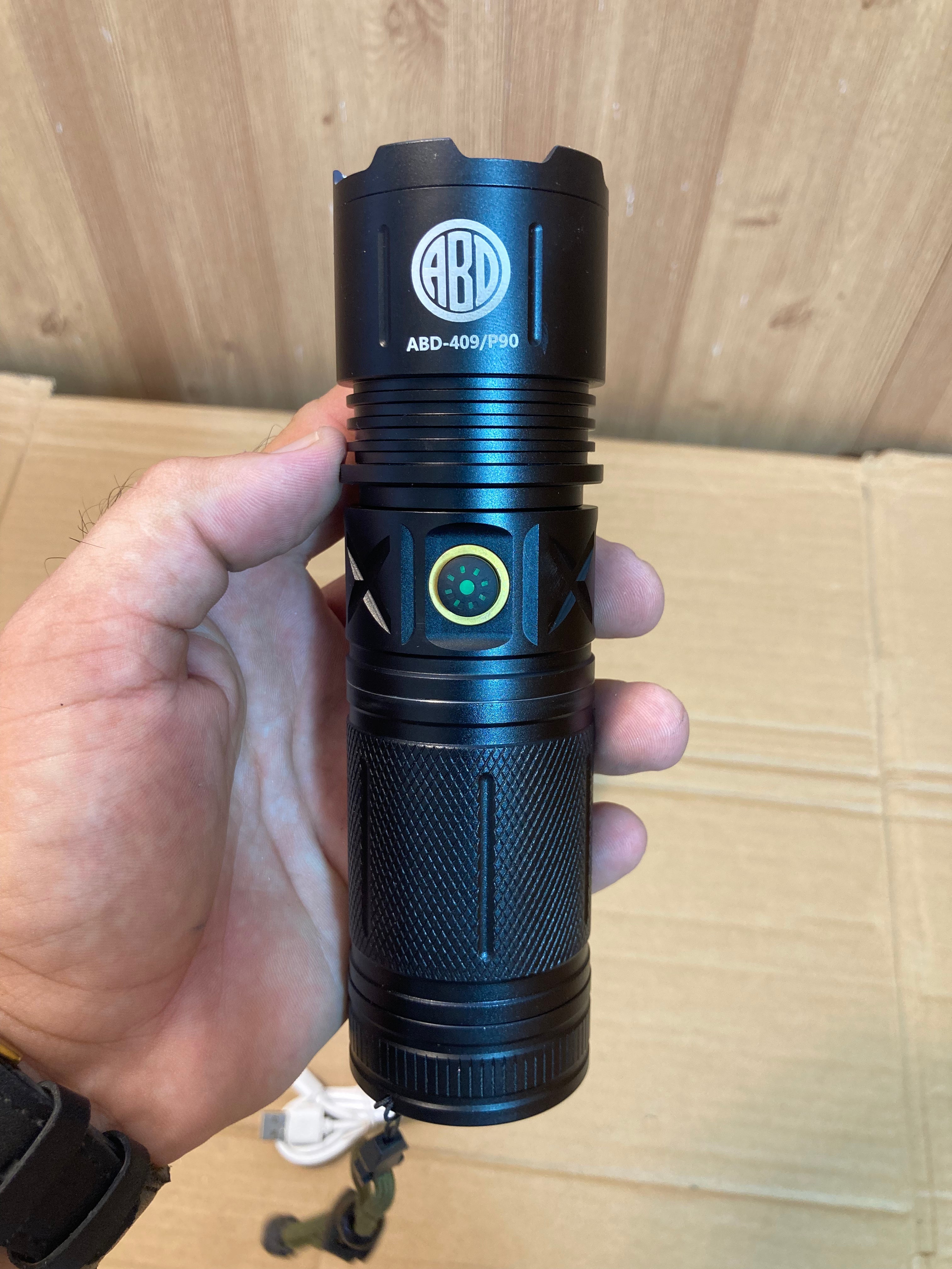ABD Multifunctional P90 Compact Powerful Torch