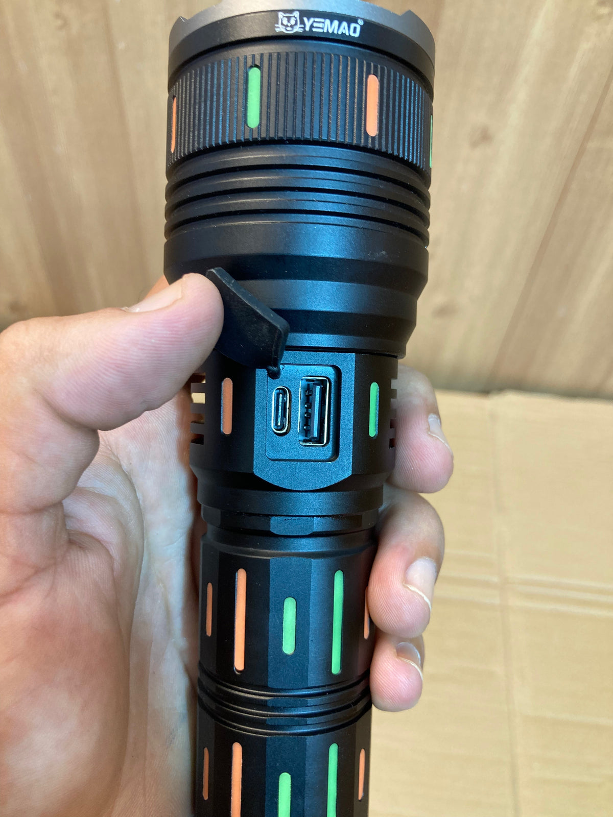 Yemao Rechargeable Led Flashlight-Torch YM-G66Y