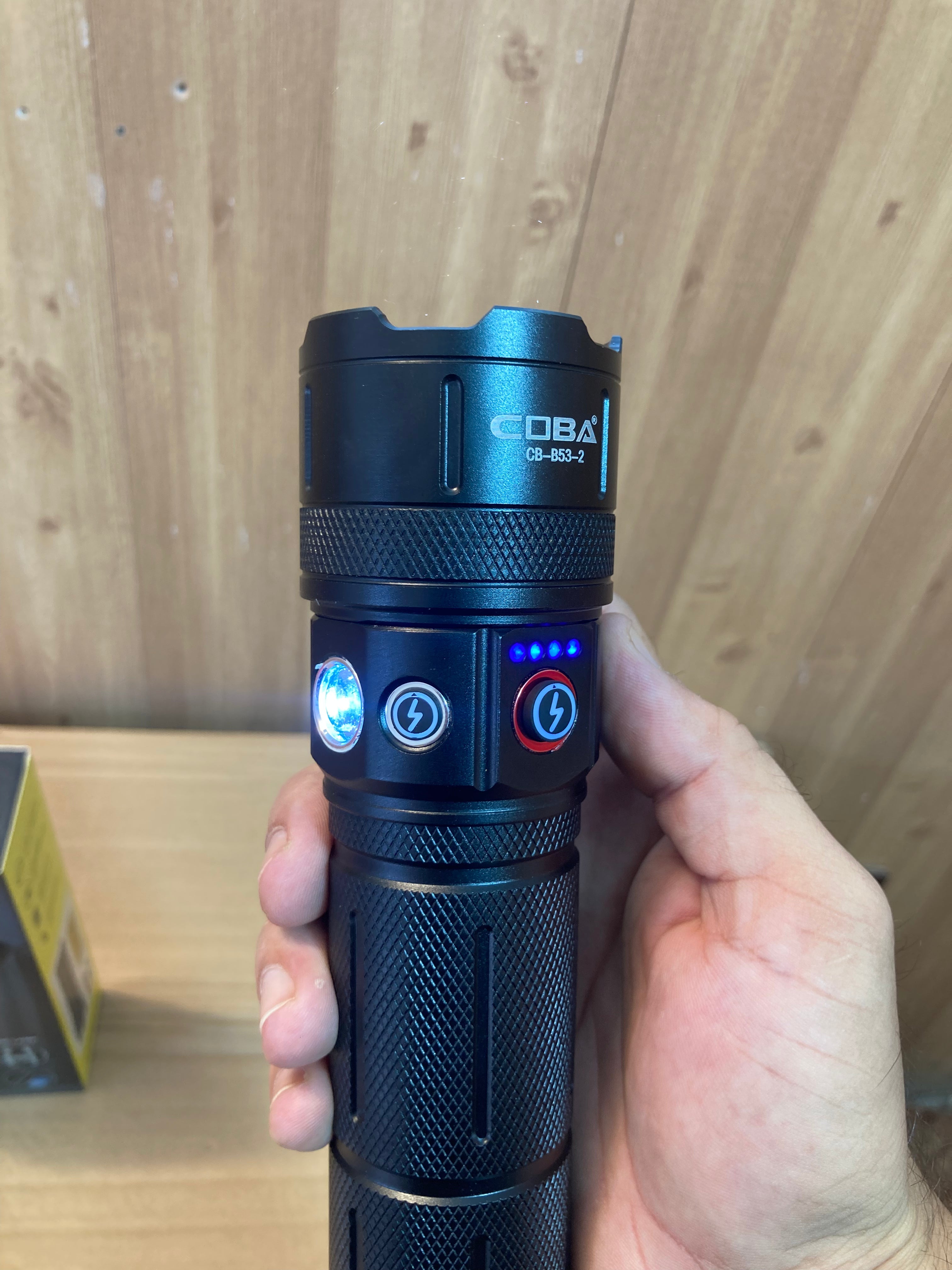 COBA Torch with Side Lamp CB-B53-2