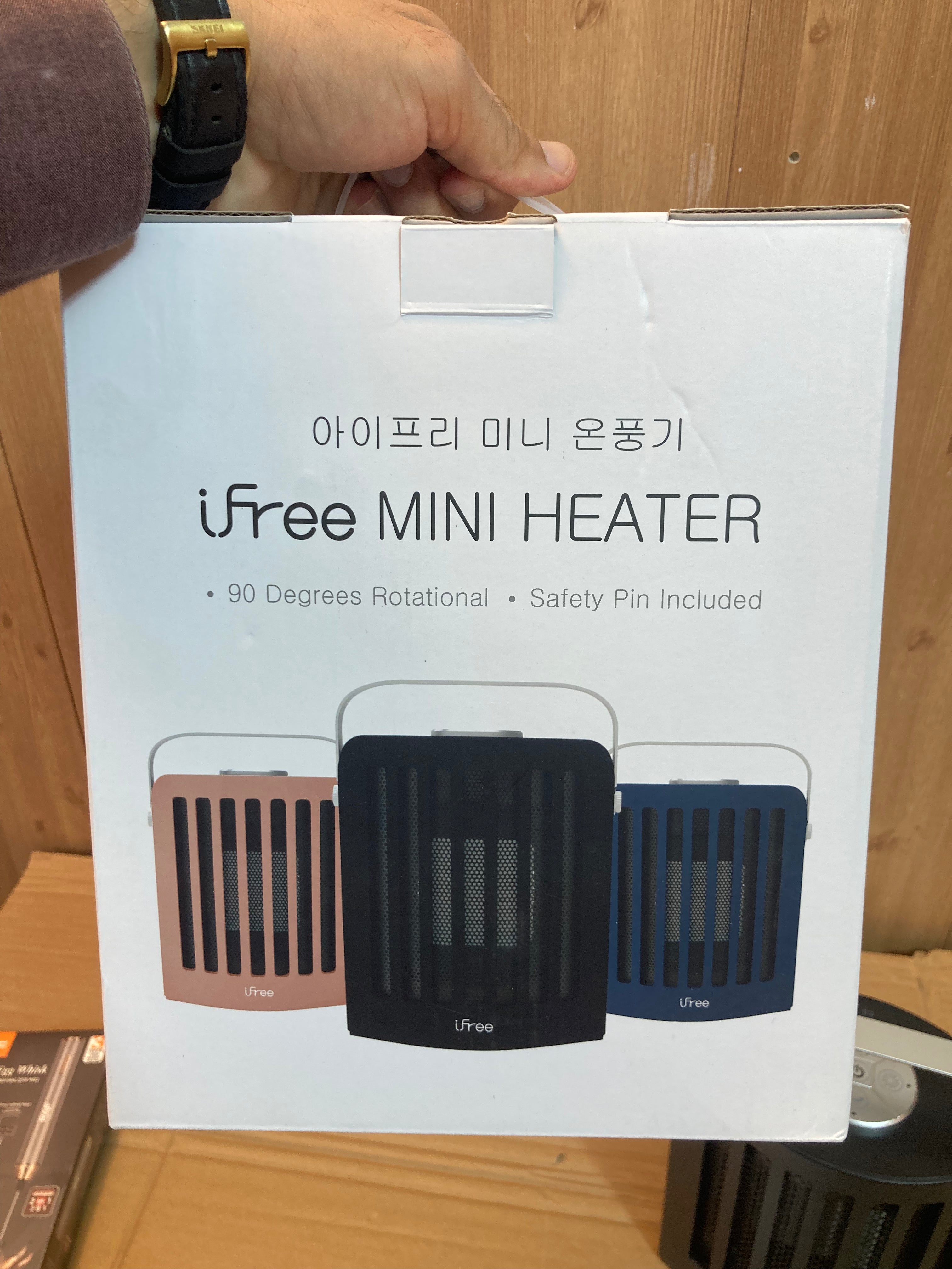 Lot Imported iFree Touch Panel Mini Blower Heater 1000W