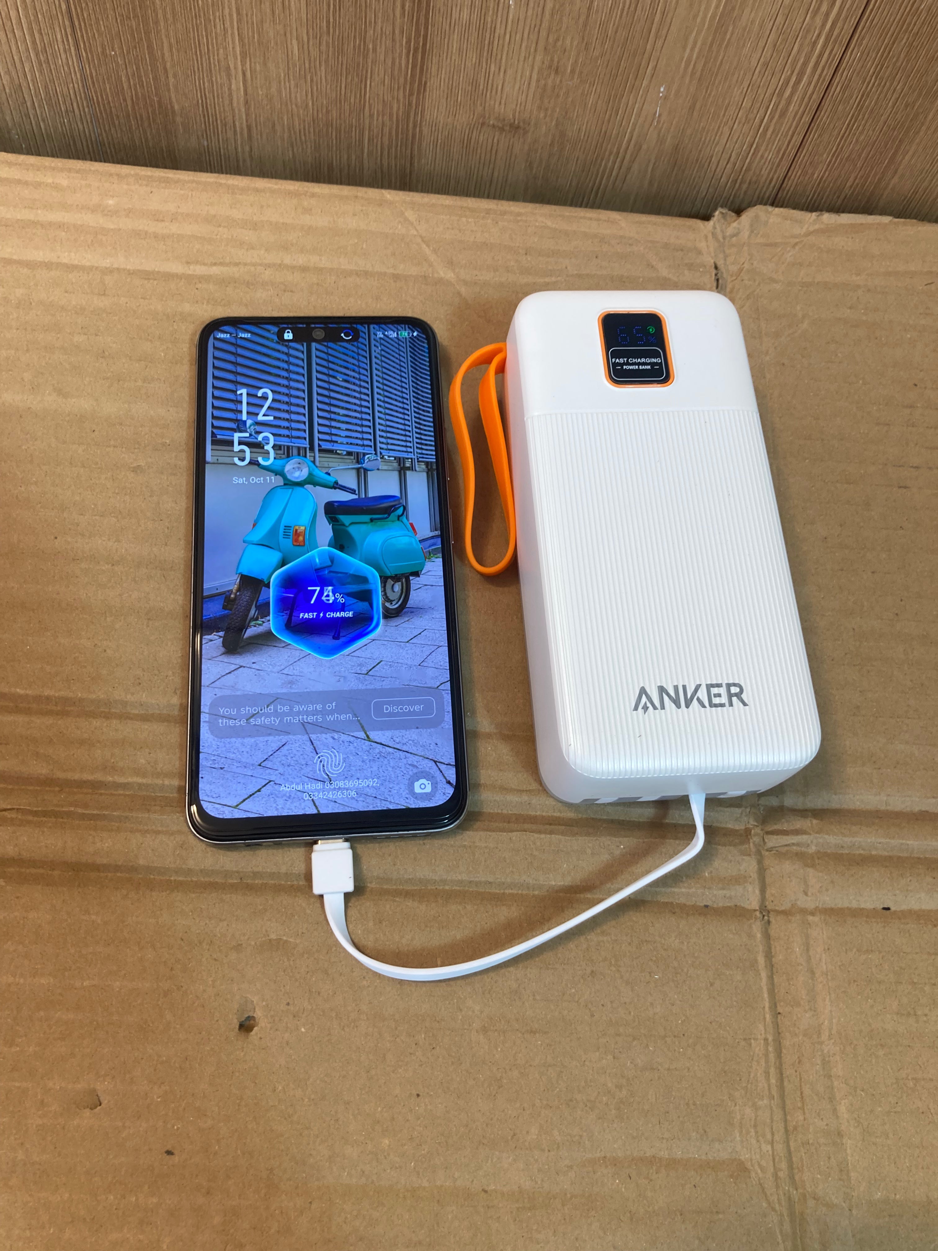 ANKER 22.5W Fast Charging Power Bank 50,000mAh