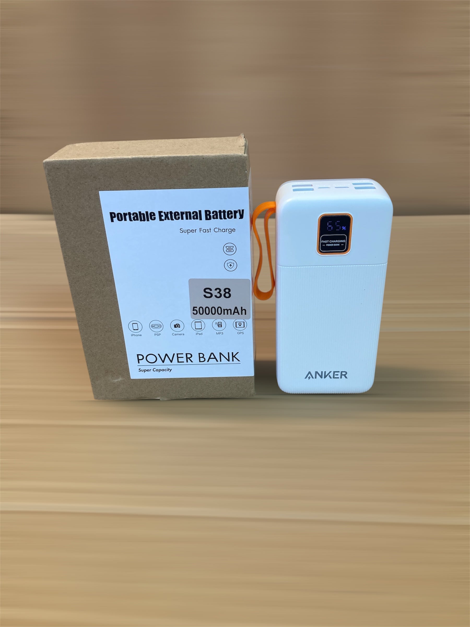 ANKER 22.5W Fast Charging Power Bank 50,000mAh