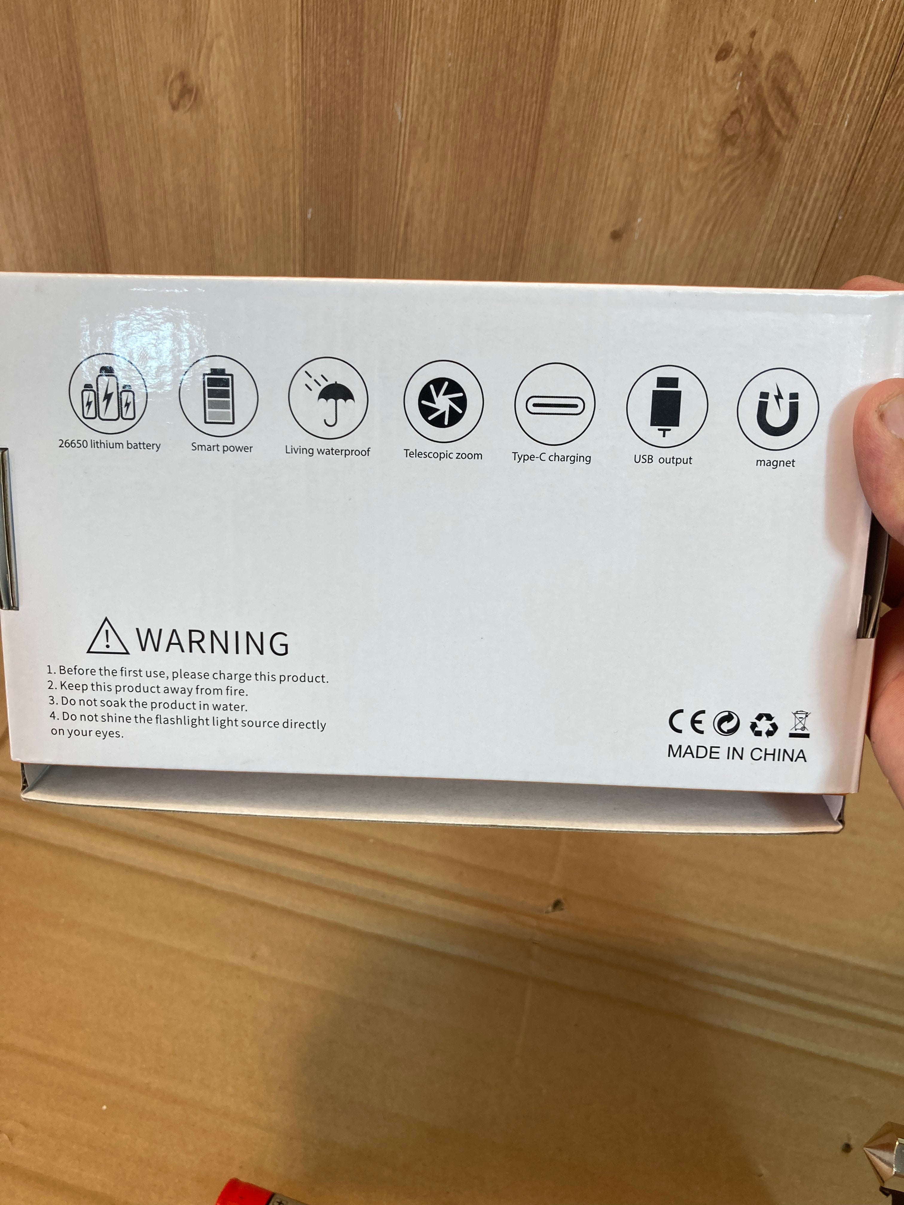 Ruilang Multifunctional LED Flashlight/Torch RL233