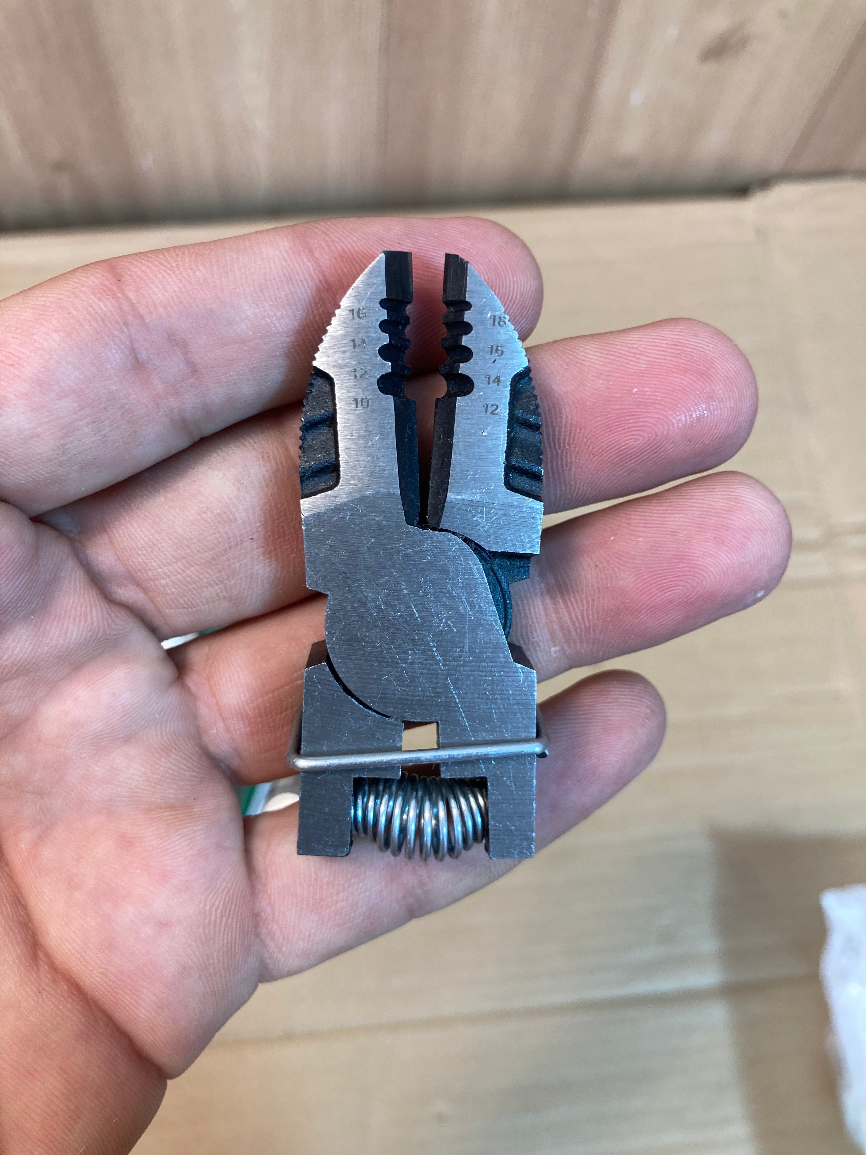 Multifunctional 6-in- Pliers with Tester & Interchangeable Heads